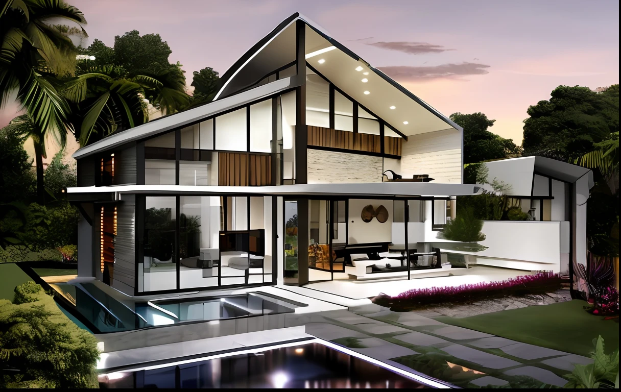 gdmext luxury modern house