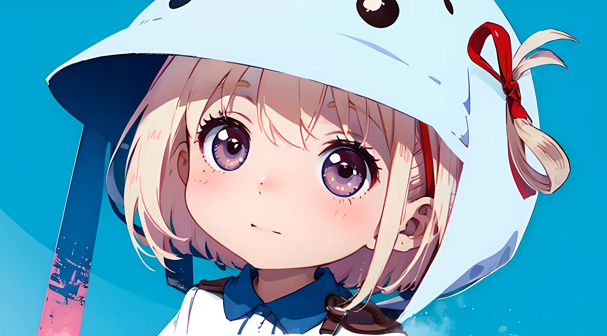 (best quality), girl,cute, huge eyes, long eyes, child:1.2