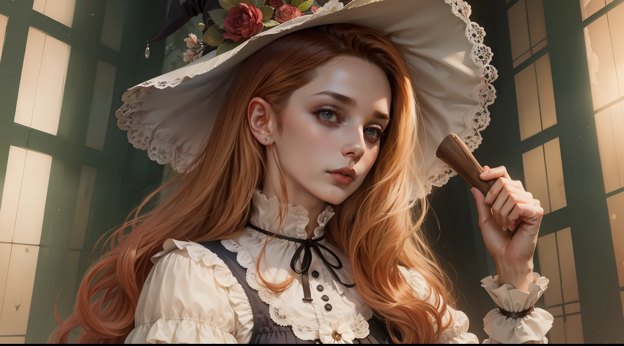 Western fantasy,victoriana,redheadwear,the witch,teens girl