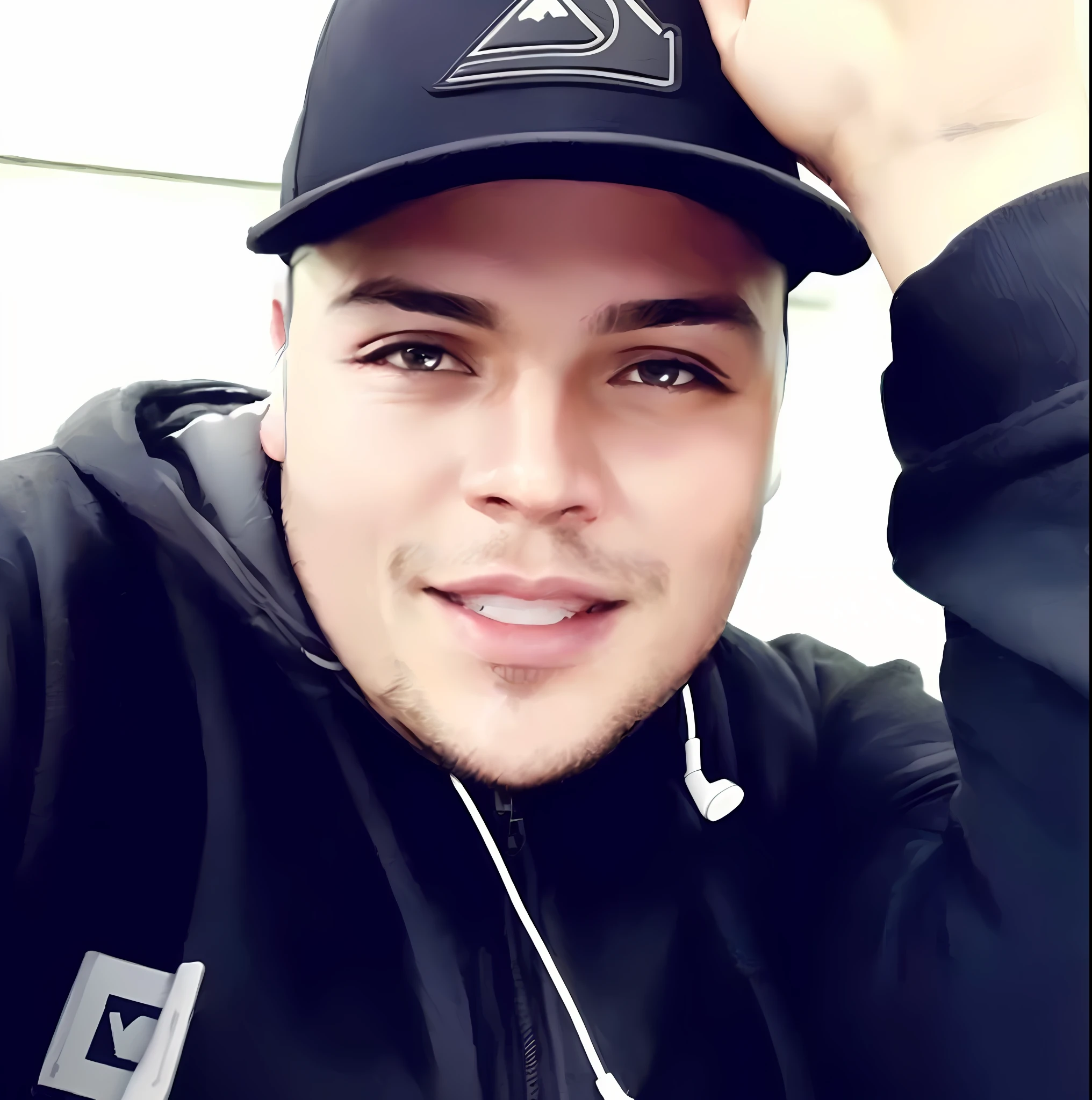 There's a man wearing a hat and headphones in a room, foto de perfil, Streamer do Twitch / Jogador Ludwig, foto de perfil, foto do snapchat, damian kryzwonos, LinkedIn, facebook post, zigor samaniego, foto de perfil 1024px, christian cline, tjalf sparnaay, imagem de perfil, foto de perfil headshot, foto do perfil do LinkedIn