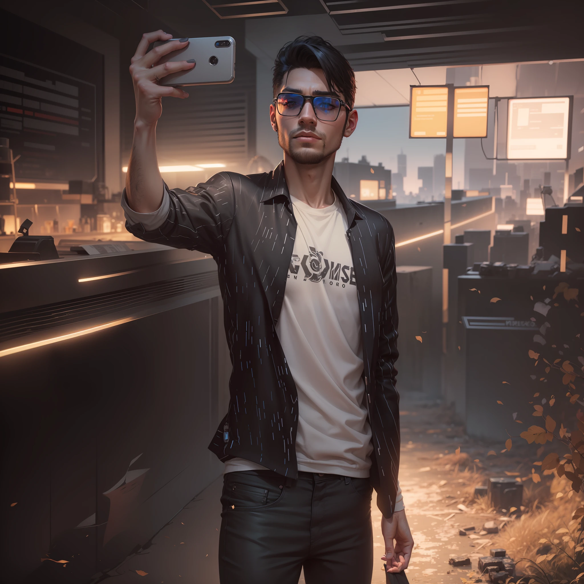 Change background cyberpunk handsome boys realistic face realistic face. 8k ultra realistic