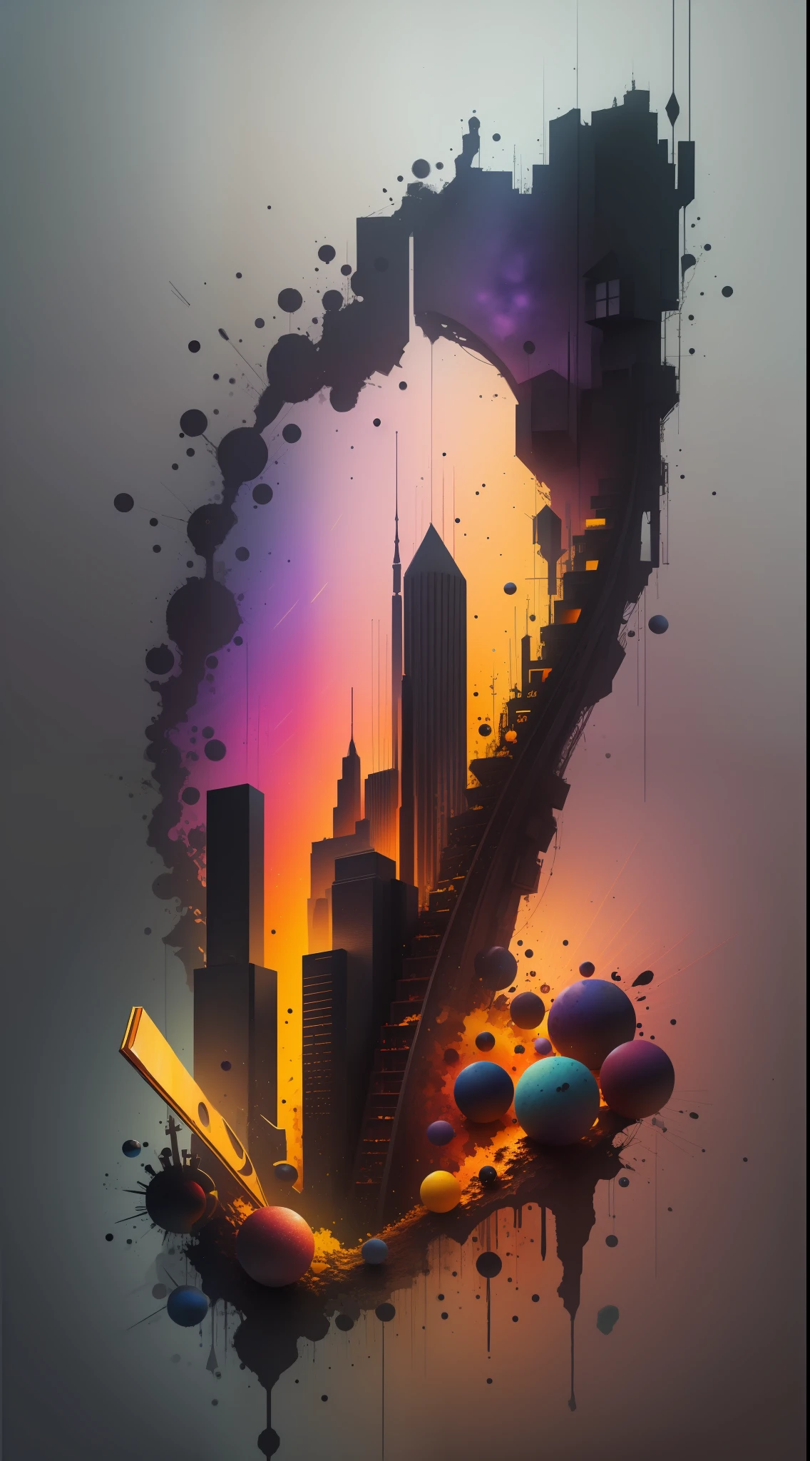 3d watercolor abstract,dark background,high resolution,high quality,colorful