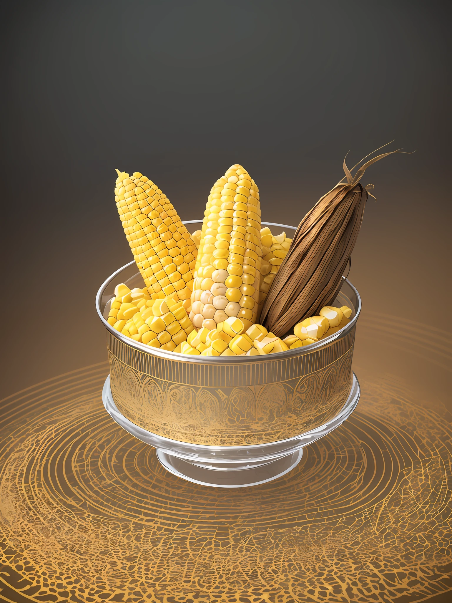 (masterpiece high quality: 1.5), slice of creamy corn cake, (corn around), side view, photorealistic, high details, intricate, sharp focus, 8K, HD, Full-HD, Ultra-HD, Super-Res, Megapixel, subsurface distribution, edge illustration, edge light, edge lighting, best lighting, refreshing, Lumen Reflections, Post Production, TXAA, De-Noise, shaders --auto --s2