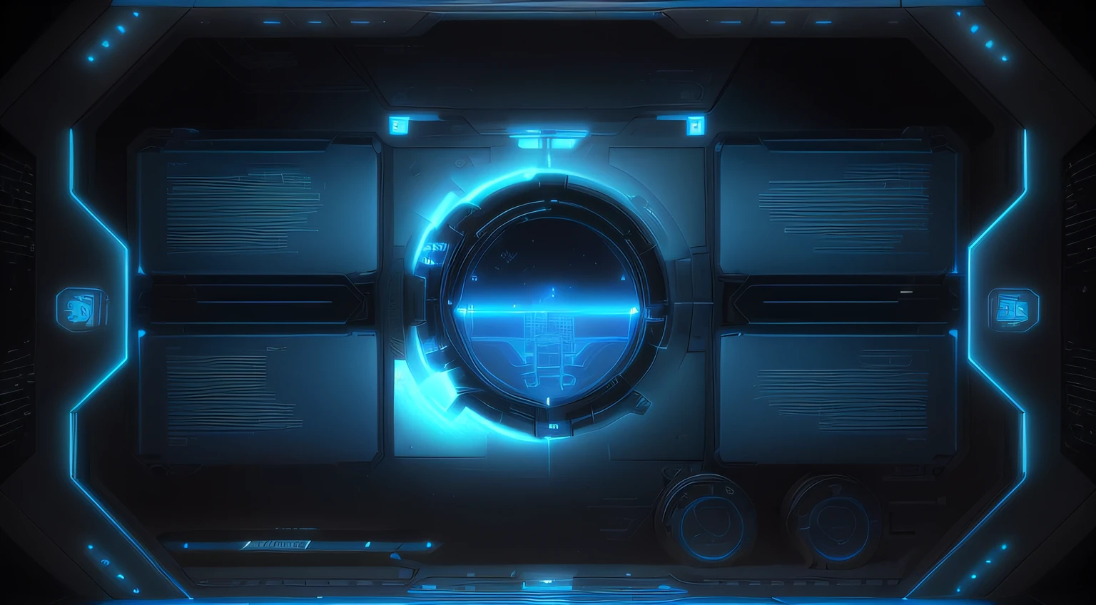 A closeup of a blue and black computer screen with a watch, cyber background, planta de uma nave espacial, projeto da nave espacial, fundo scifi, esquemas do blueprint, Fundo de Greebles Digital, Detailed science fiction backgrounds - fi, textura do casco da nave espacial, planta de uma arma espacial laser, futuristic background, papel de parede para monitor, Jogo HUD, nave espacial cyberpunk de fundo, em forma de planta