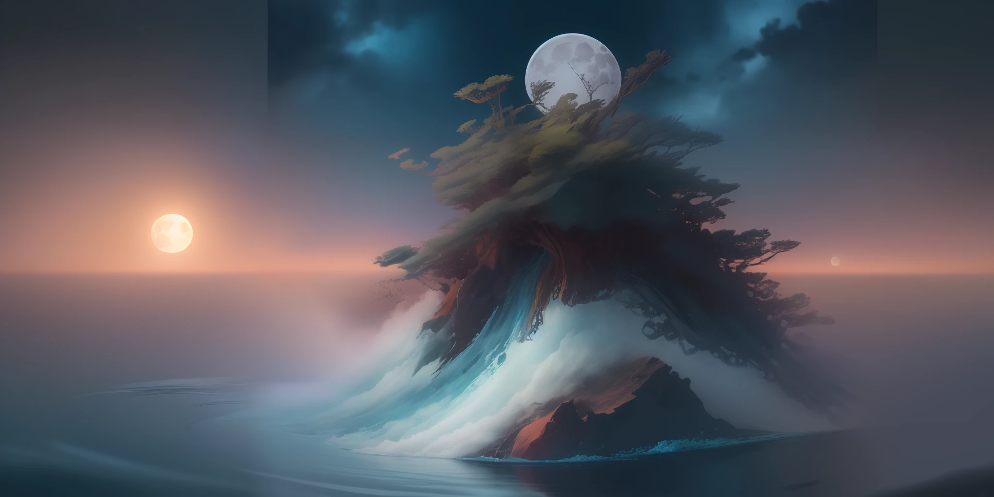(8k, RAW photo:1.2), best quality, ultra high res,dramatic angle,(fluttered detailed color splashs), (illustration),(((1 girl))),(long hair),(rain:0.9), (头饰:1.4),少女身边有一座古宫,汉服,(重点),彩色水墨画,(泼彩),泼彩,(((colorful))),(素描:0.8) , Masterpiece, best quality, beautiful painted, highly detailed,(denoising:0.6),[splash ink],((ink refraction)), (beautiful detailed sky),moon,highly,detaild,(masterpiece, best quality, extremely detailed） CG unity 8k壁纸，杰作，最好的质量，超详细），（石蒜），