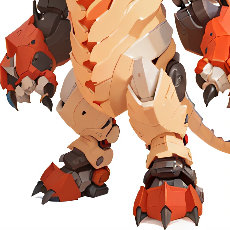 Close-up of a cartoon character of a large figure, robot dragon feet, sharp robot dragon paws, dragon claw, sleek dragon legs, detailed robot dragon feet, Detailed claws, dragon leg, Detailed legs, detailed sharp robot dragon feet, skin spikes, closeup of arms, sharp detailed claws, dragon claw, Lizard legs, 6 claws, detailed legs looming over you