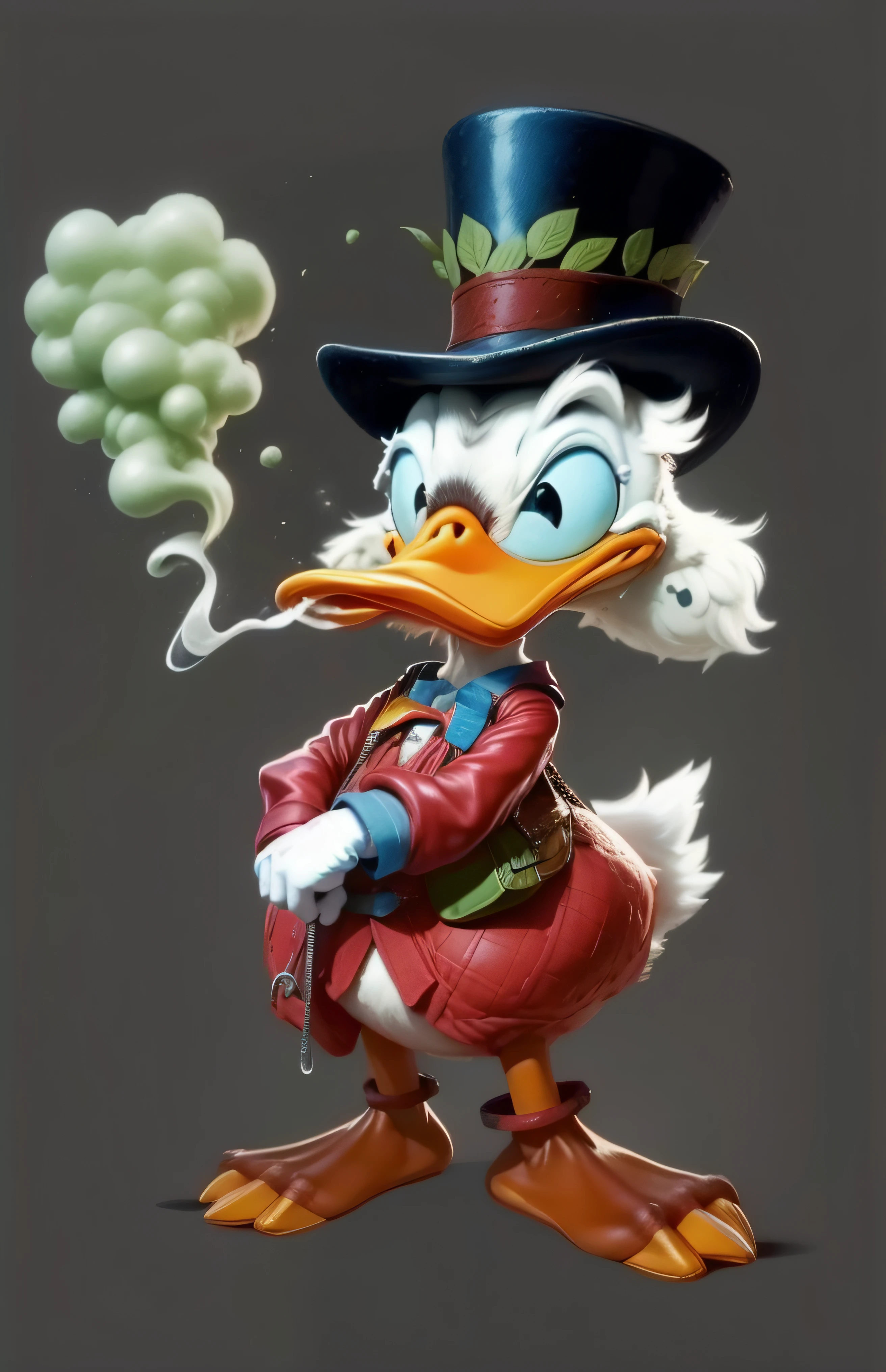 Olhos estilo Donald Duck