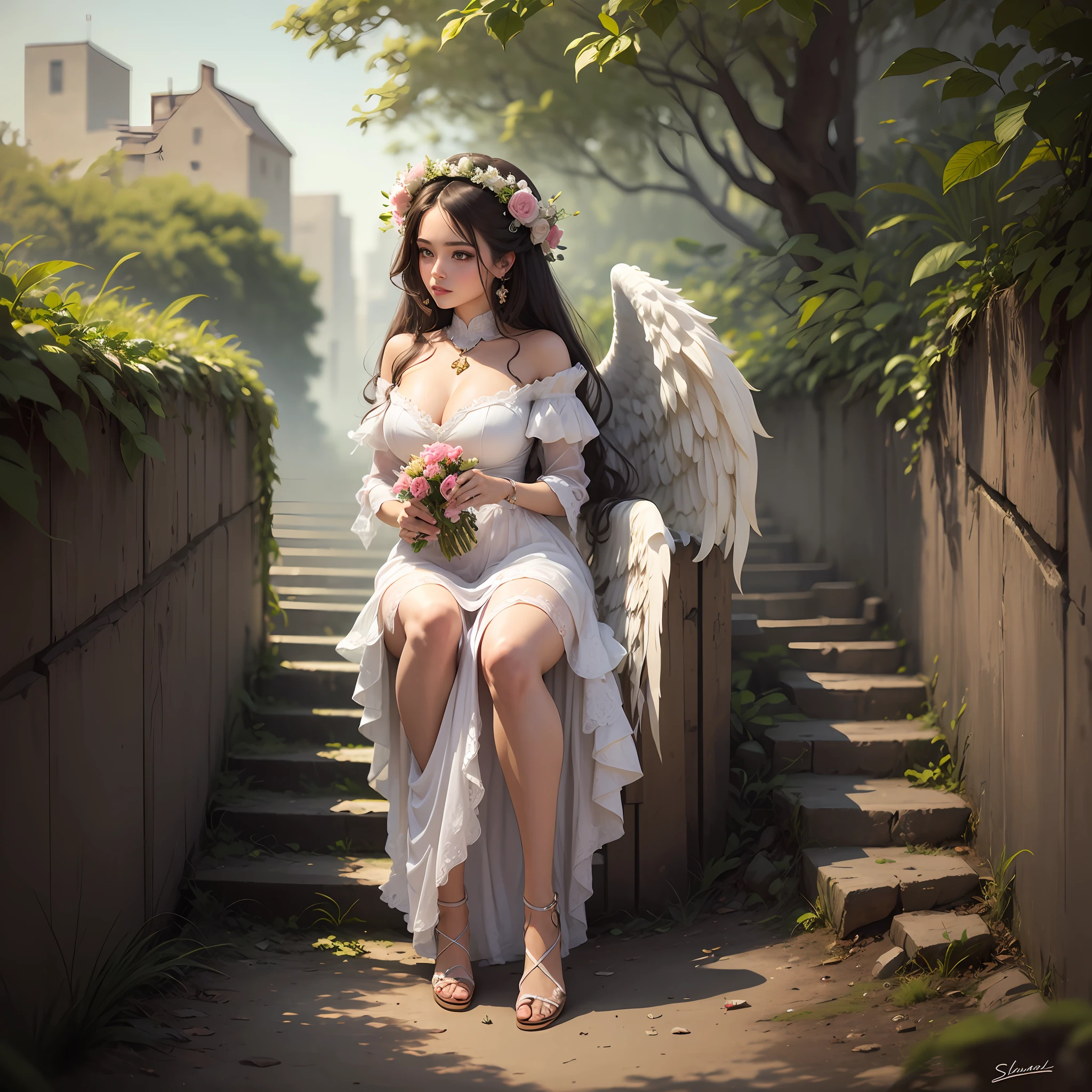 beautiful and real lady angel, --auto --s2