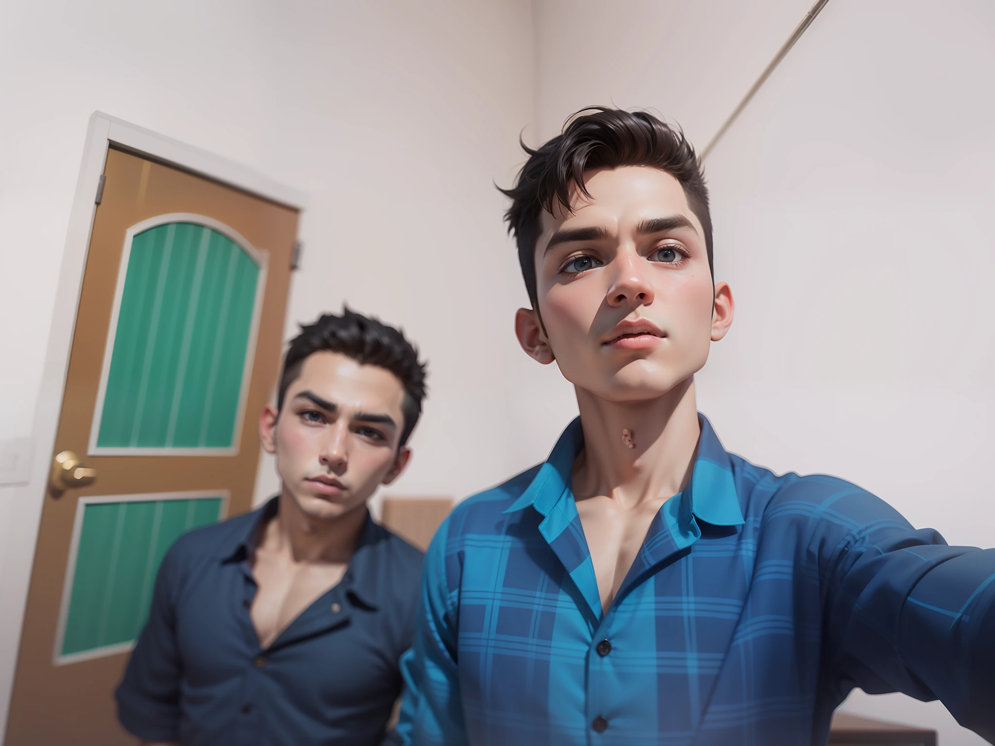 Change Background Handsome Boy 3D Avater HD Quality Light Room