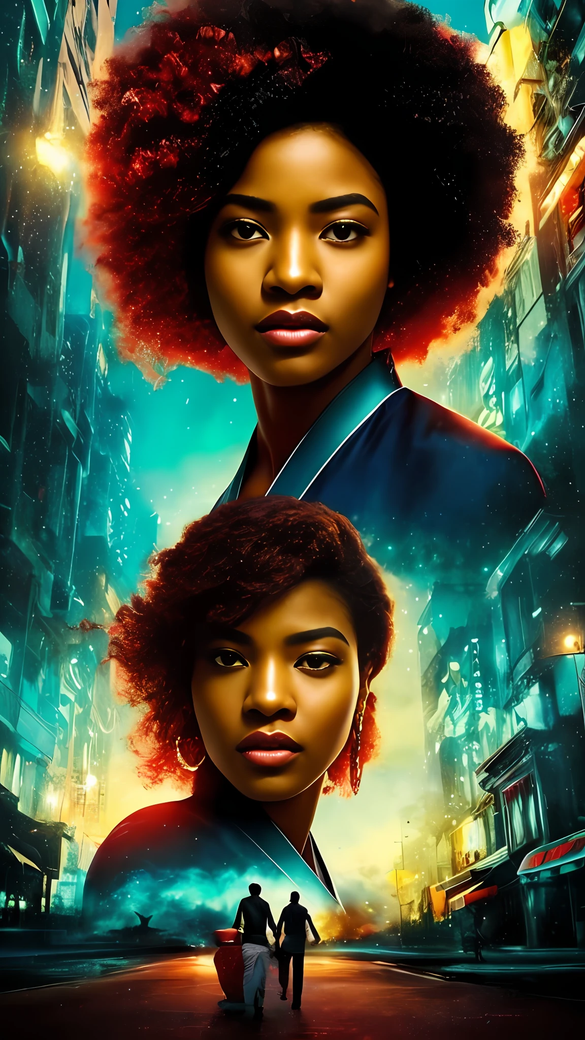 Arte Oficial, 统一 8k 壁纸, ultra detalhados, handsome and aesthetic,mulher negra, obra-prima, melhor qualidade,Liam Wong , 1Menina morena,((( cabelo vermelho))),(((africana))), ombros nus, Saia Curta,sensual, umbigo, muito detalhado, Arte de Liam Wong, dinamic angle, (mais bela forma caos), fluindo, (cores brilhantes), Oc, (metade: 1.2),africa, (Jeremy Mann ), (fita: 1.3), (sonho: 1.5), (Hanfu: 1.5), africana, dragon, africana, Phoenix, (sorrir: 0,5), (divindade africana)(depth of field:1.1),(ray tracing:0.6),(cinematic lighting:1.1)