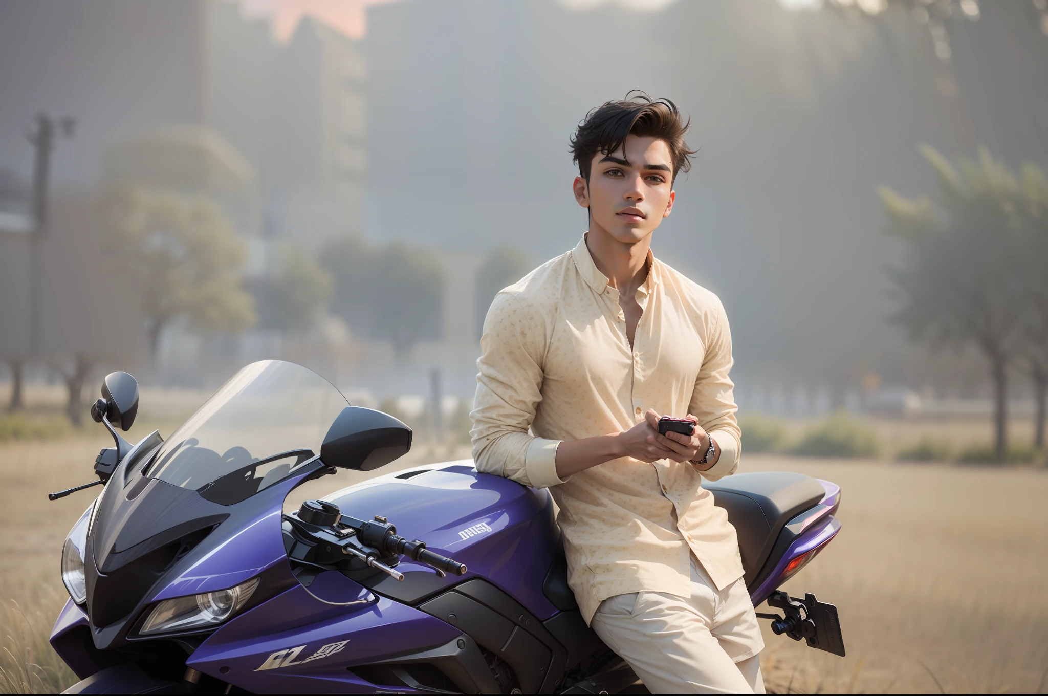 Sunset Background Best Photography Edit Change Background Handsome Boy 3D Avater HD Quality. Change T-shirt Colour