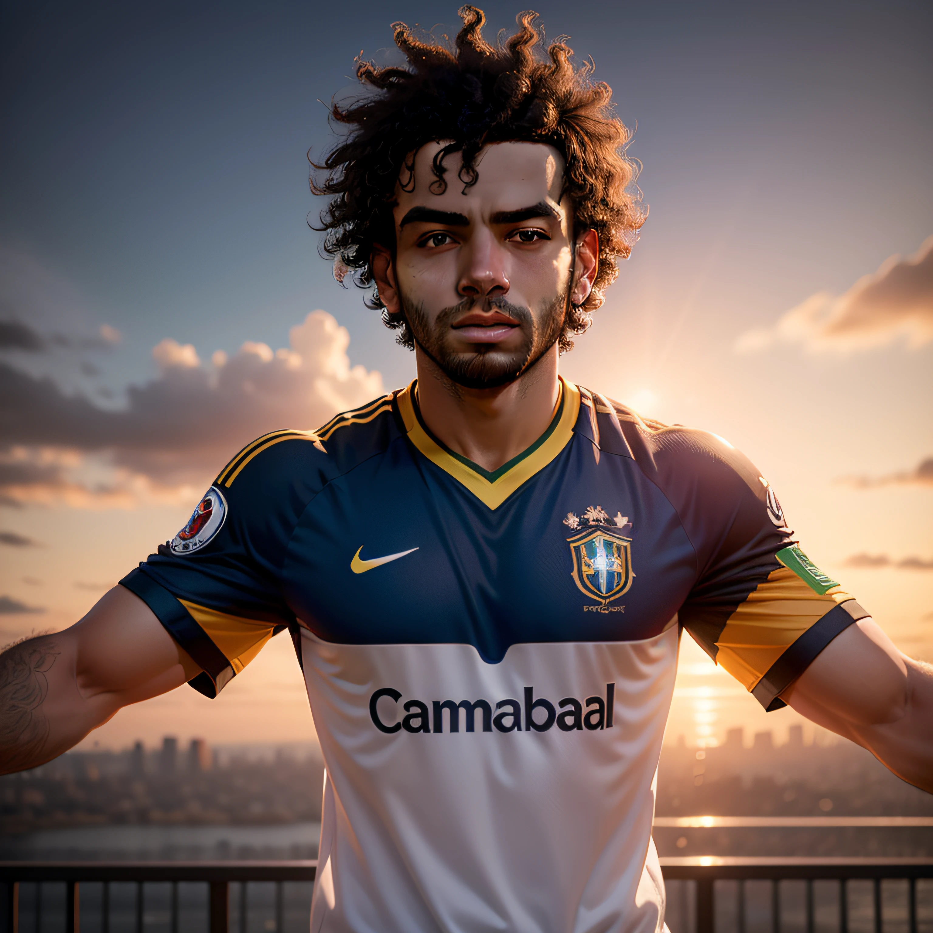 Mohamed salah camiseta do brasil