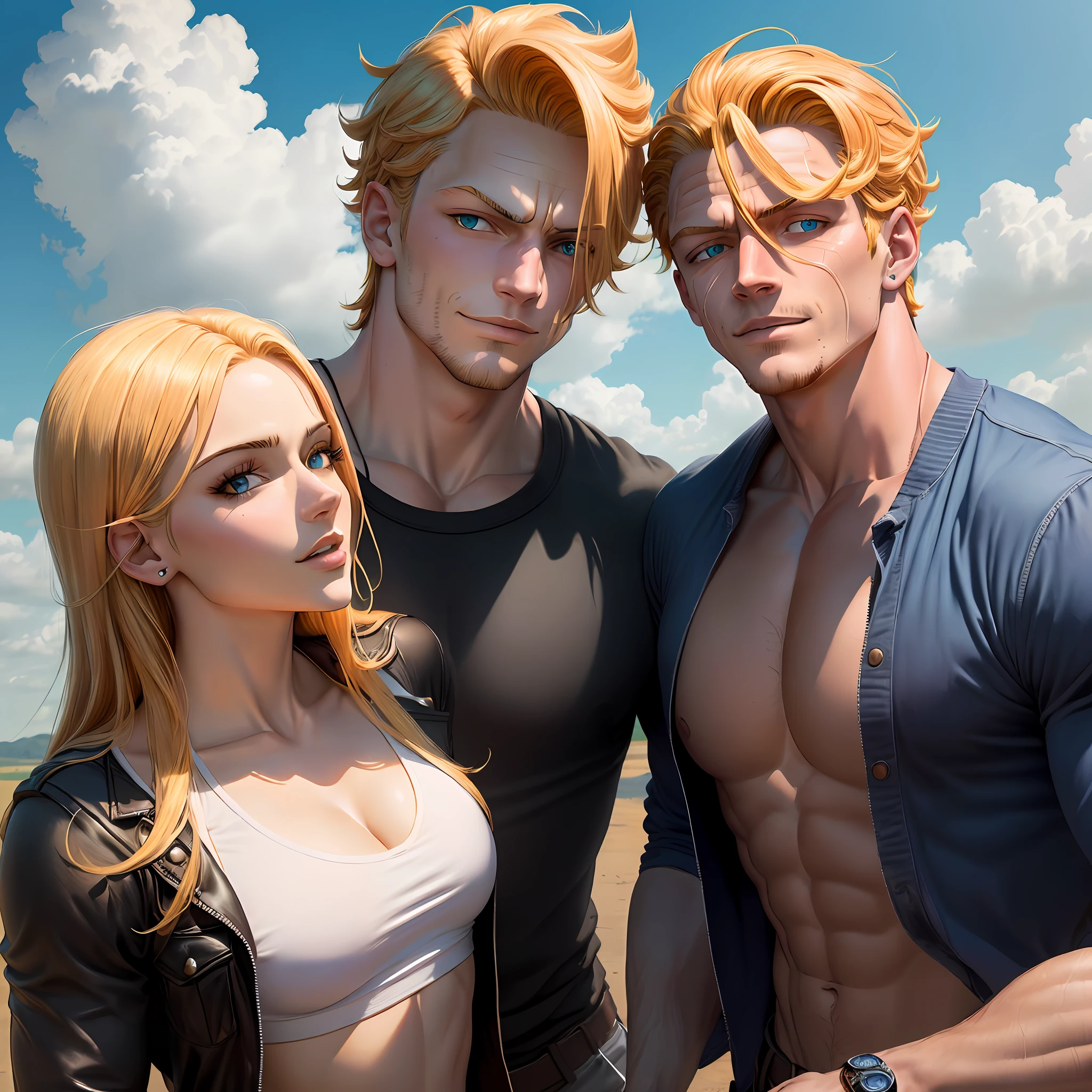 Escanor com etnia preta