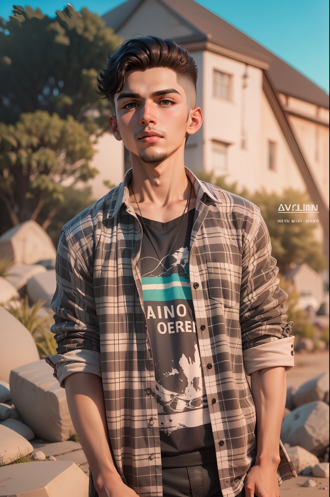 Change Nature Background Handsome Boy 3D Avater HD Quality Sunset Mobile Wallpaper Haircut Hairstyle