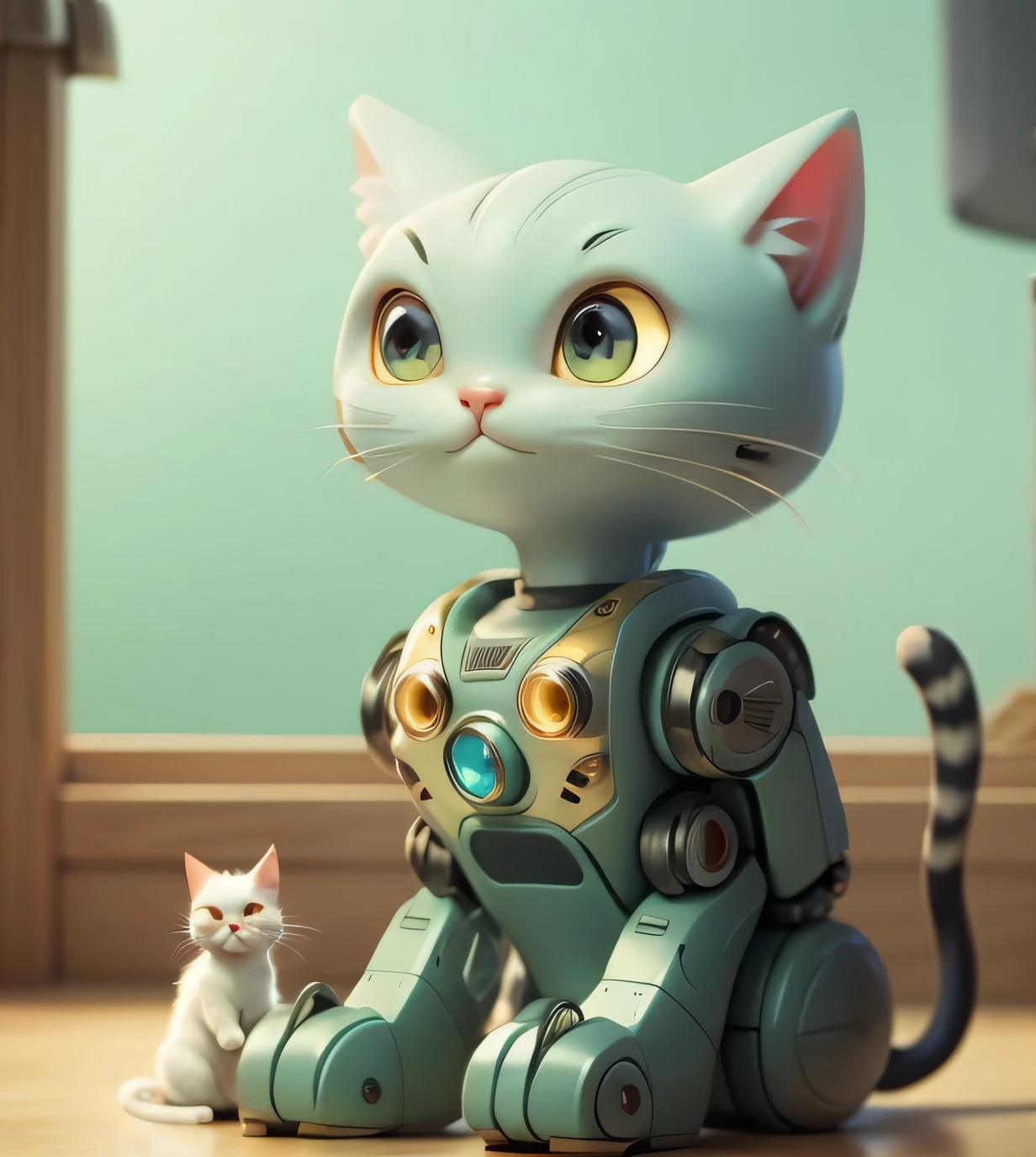 robot cat