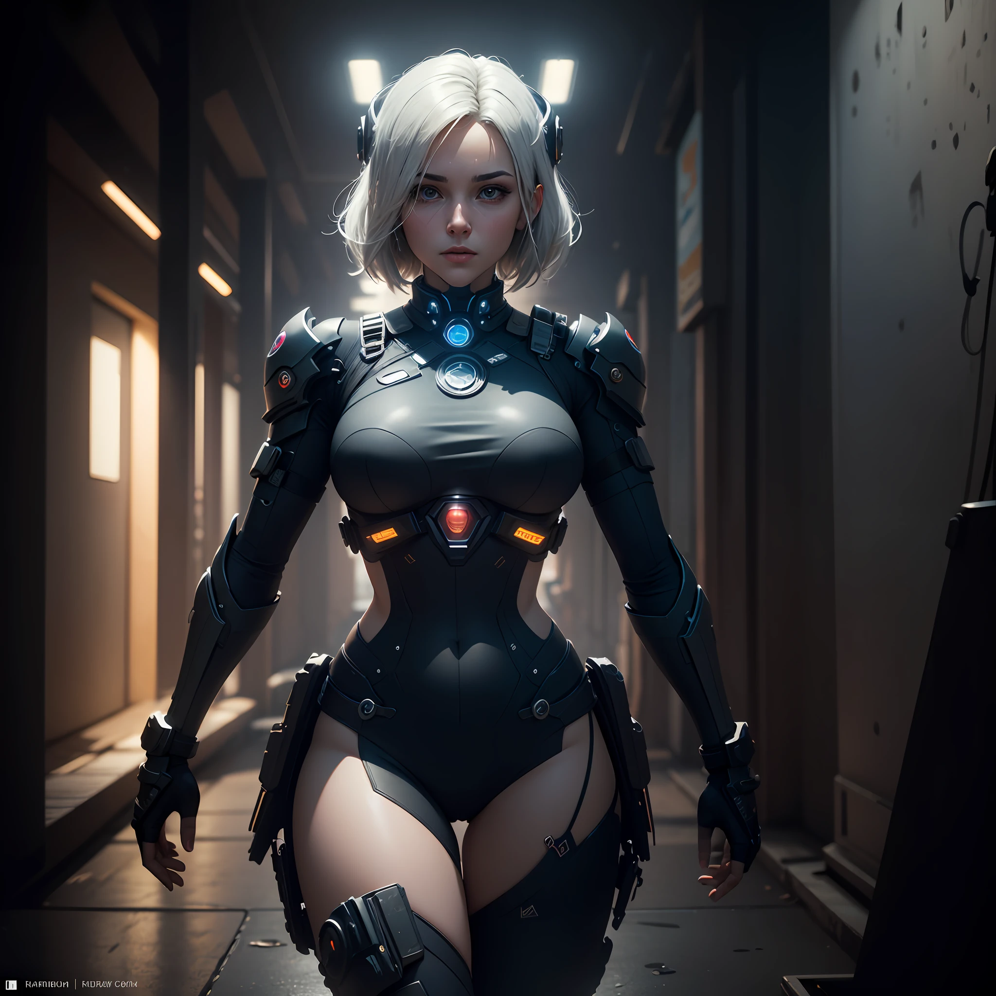 ((Best quality)), ((masterpiece)), (detailed:1.4), 3D, an image of a beautiful cyberpunk female,HDR (High Dynamic Range),Ray Tracing,NVIDIA RTX,Super-Resolution,Unreal 5,Subsurface scattering,PBR Texturing,Post-processing,Anisotropic Filtering,Depth-of-field,Maximum clarity and sharpness,Multi-layered textures,Albedo and Specular maps,Surface shading,Accurate simulation of light-material interaction,Perfect proportions,Octane Render,Two-tone lighting,Wide aperture,Low ISO,White balance,Rule of thirds,8K RAW, --auto