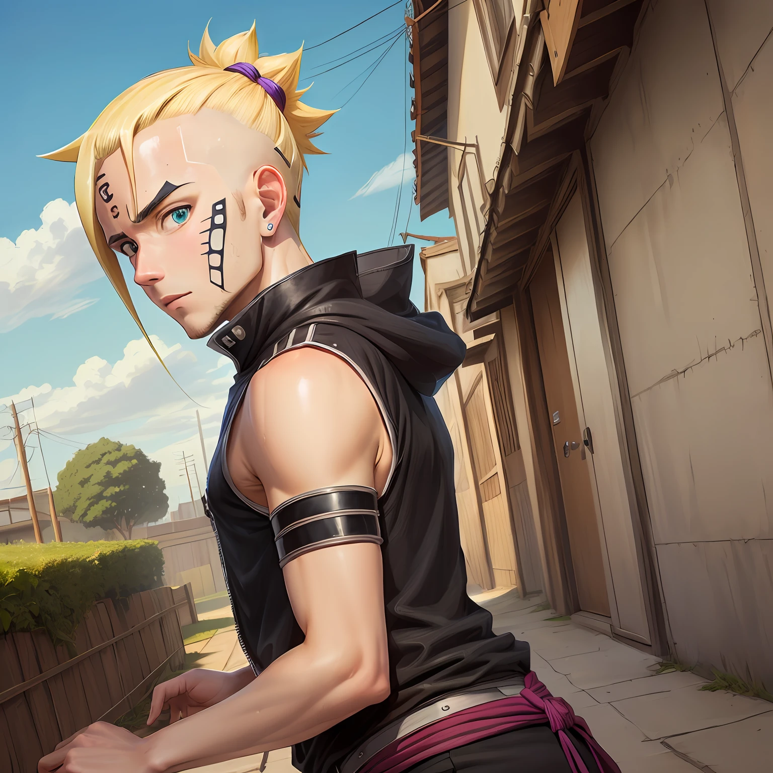 Boruto pelado