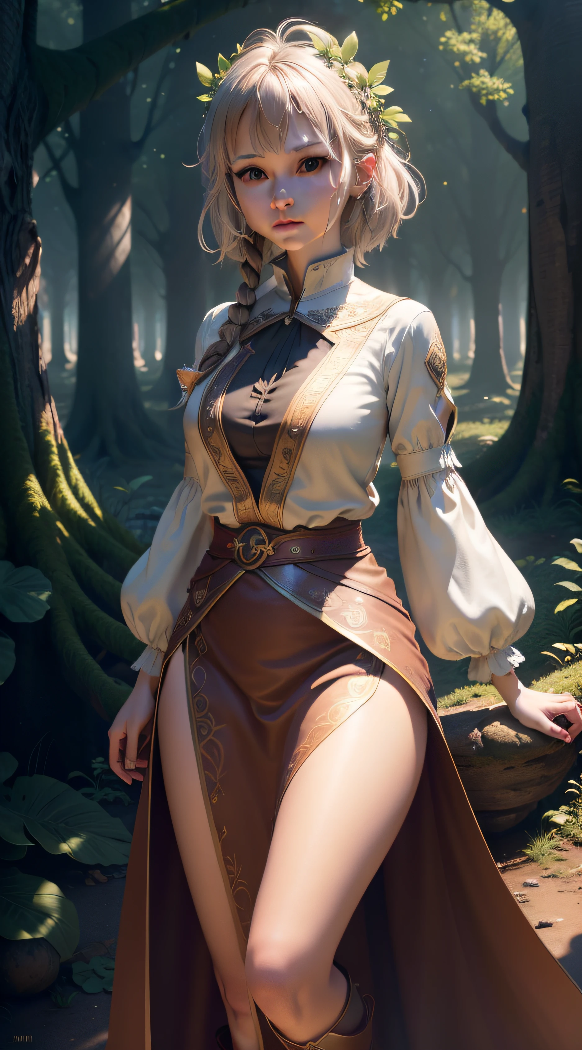 (extremely detailed CG unity 8k wallpaper,masterpiece, best quality, ultra-detailed),(best illumination, best shadow, an extremely delicate and beautiful),floating,high saturation,[ :(a magical tree called EWA in a stunning and realistic cinematic style):1.5]