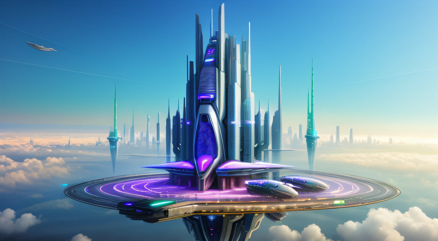 Futuristic city