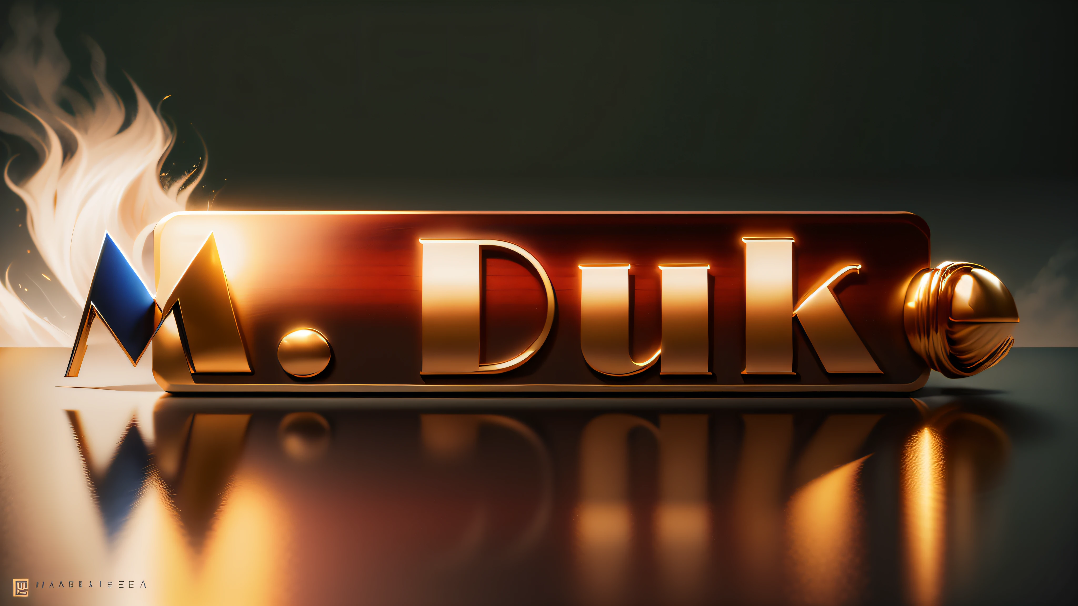 Logo com o nome M.Duke