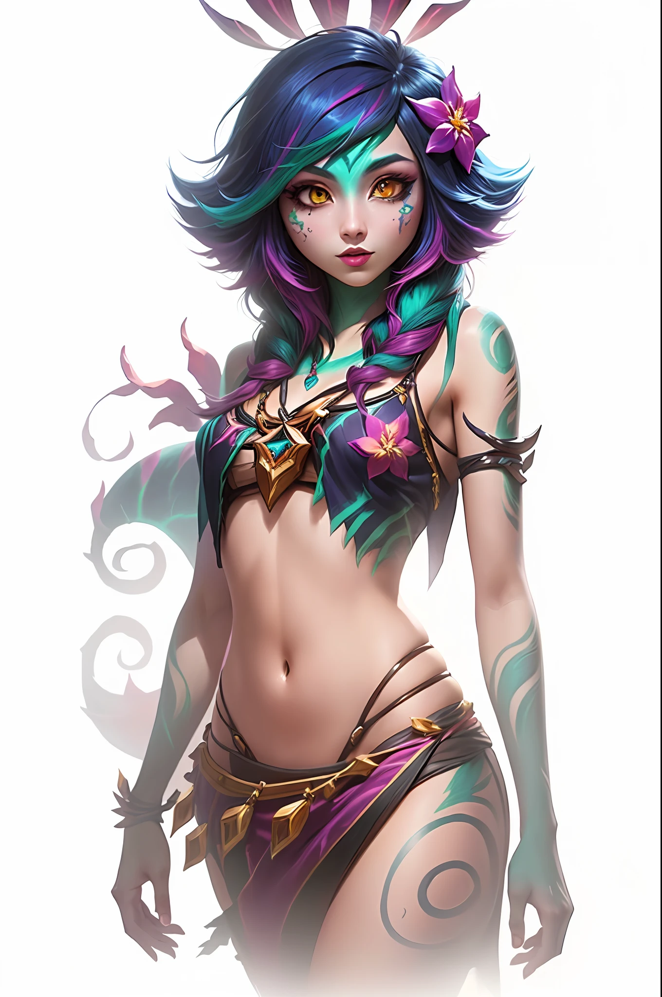 neeko, league of legends neeko, goth,