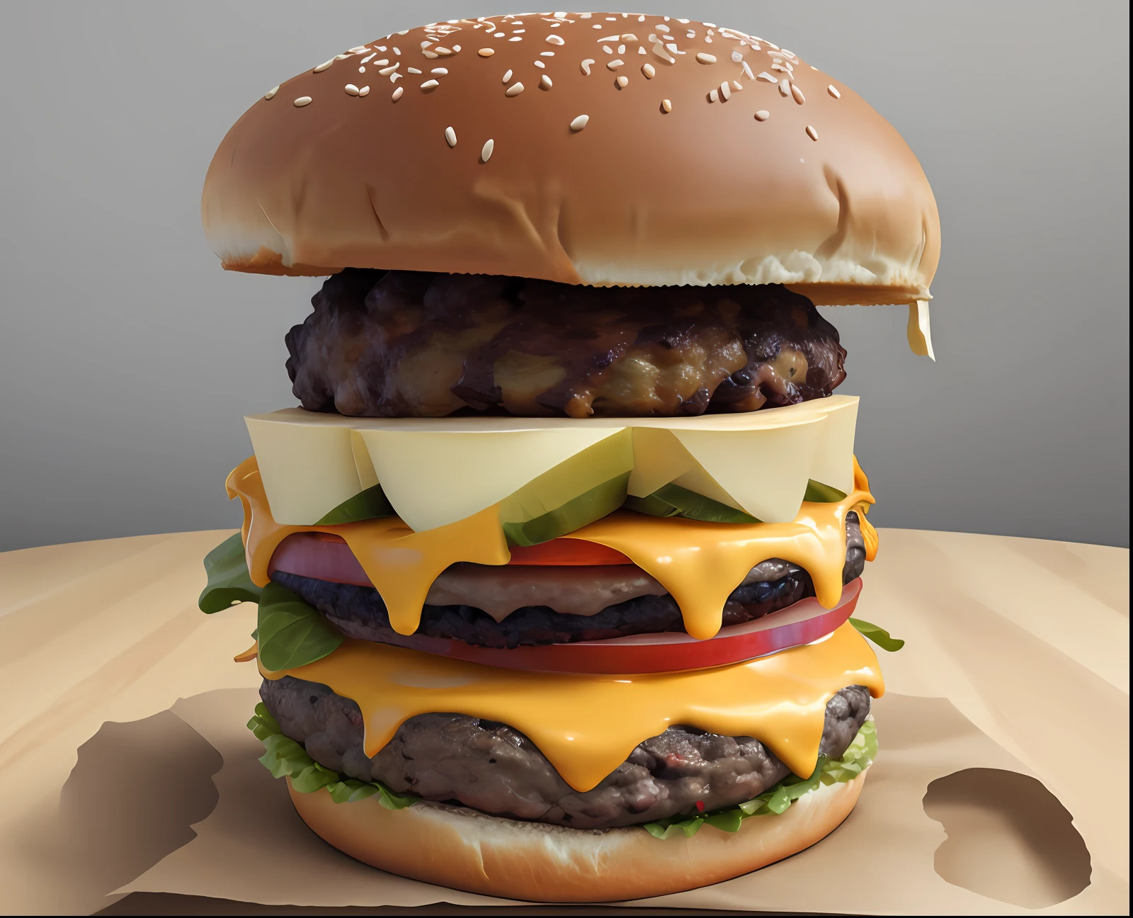best quality, masterpiece, 1other, solo, burger, simple background