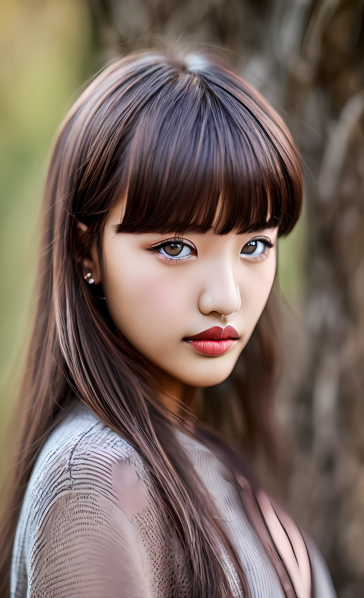 s lips、Natural ruddy lips、