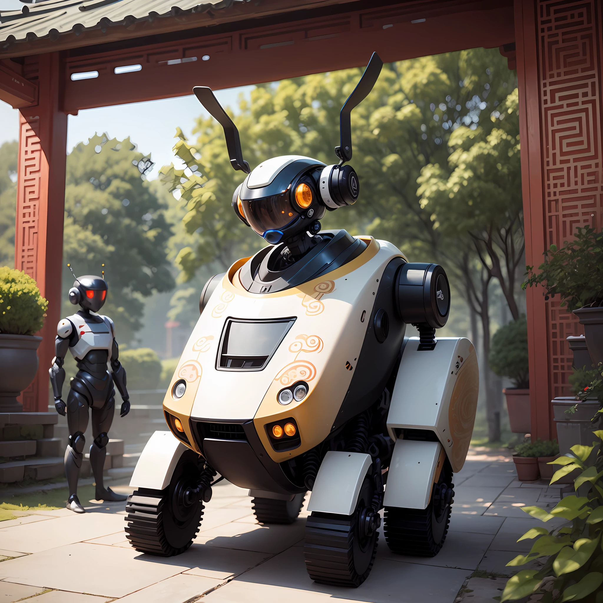A combination of Chinese-style robots --auto