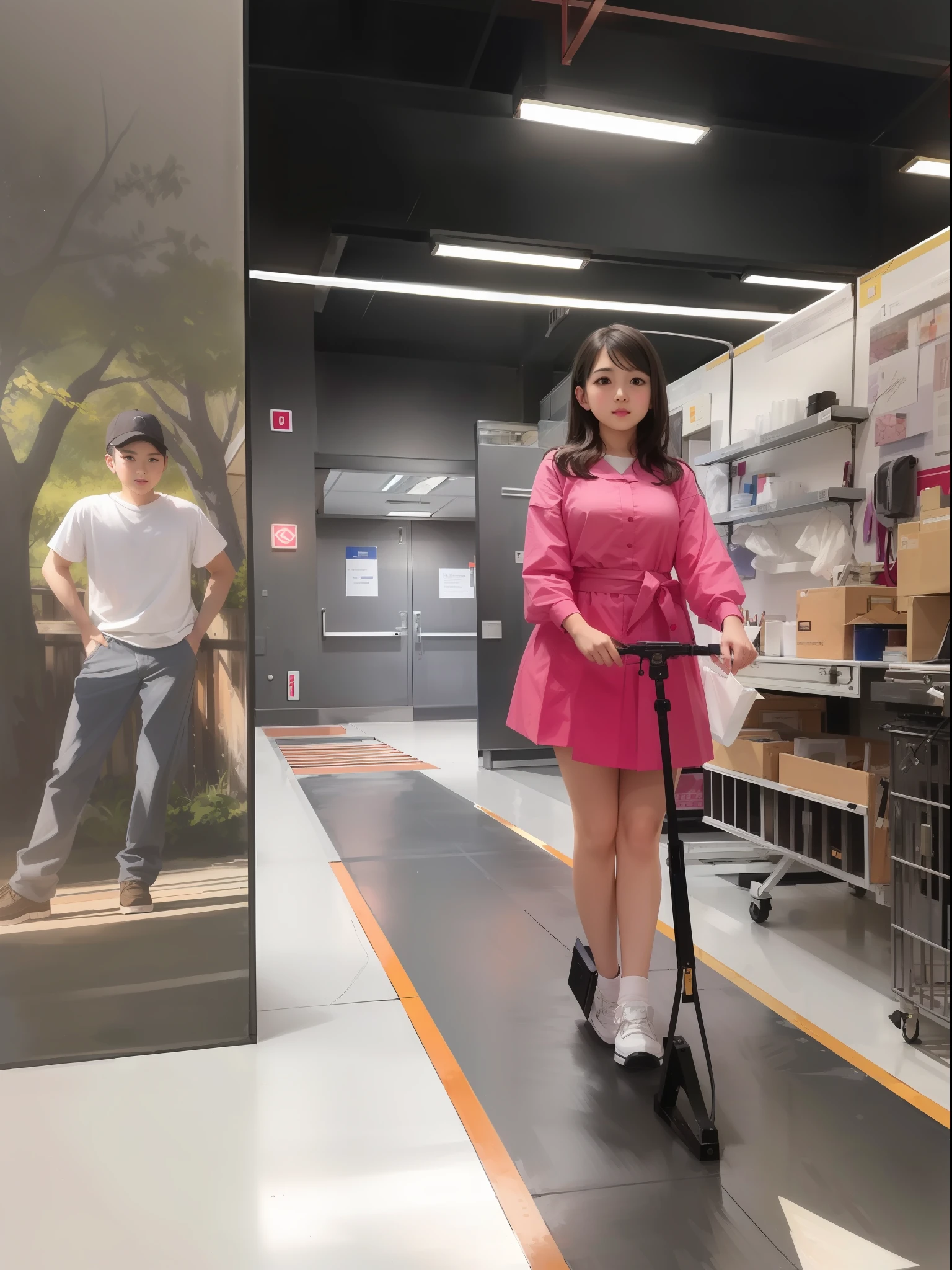 (best quality, masterpiece:1.1), (realistic:1.4), 1girl, cowboy shot,