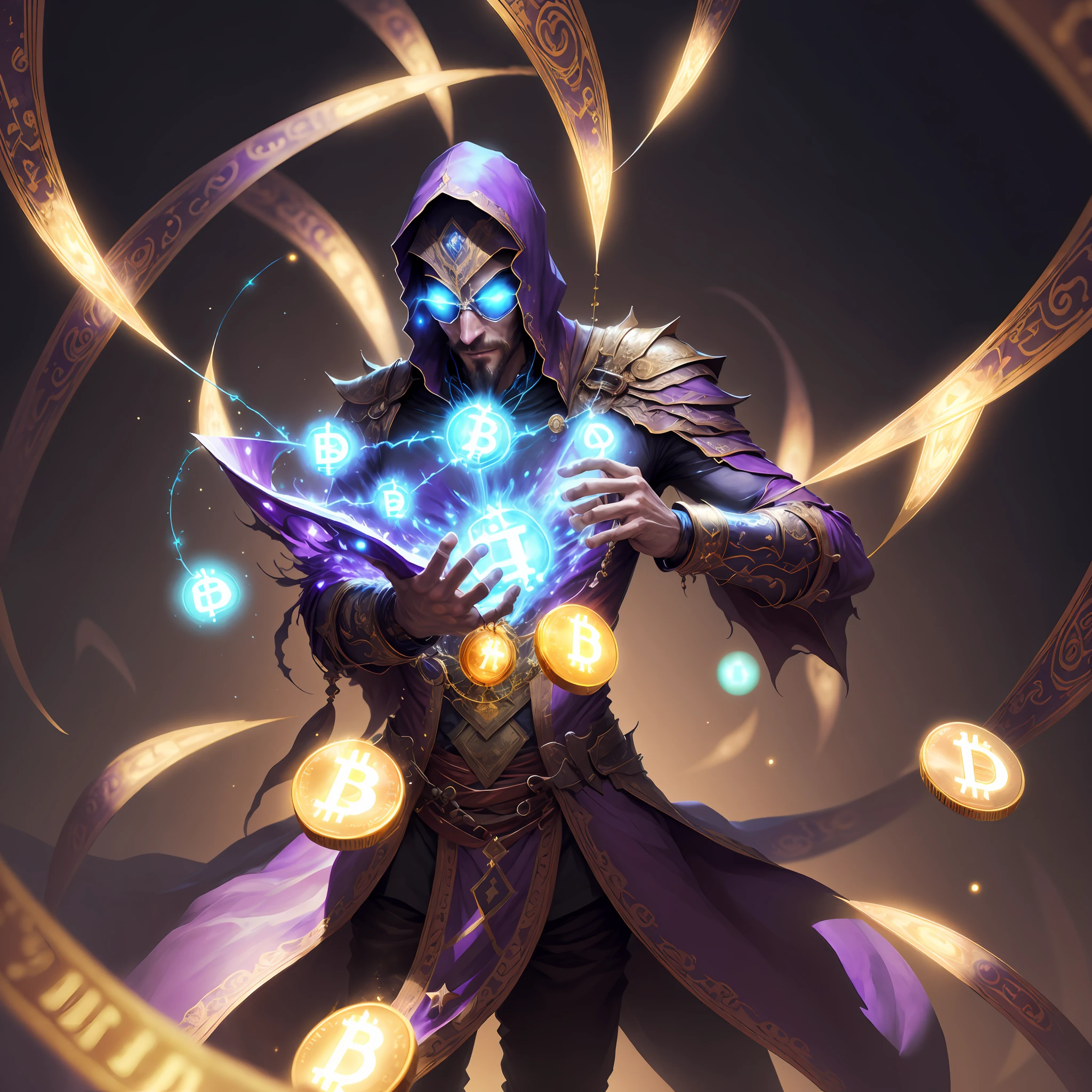 V0id3nergy magic aura, bitcoin