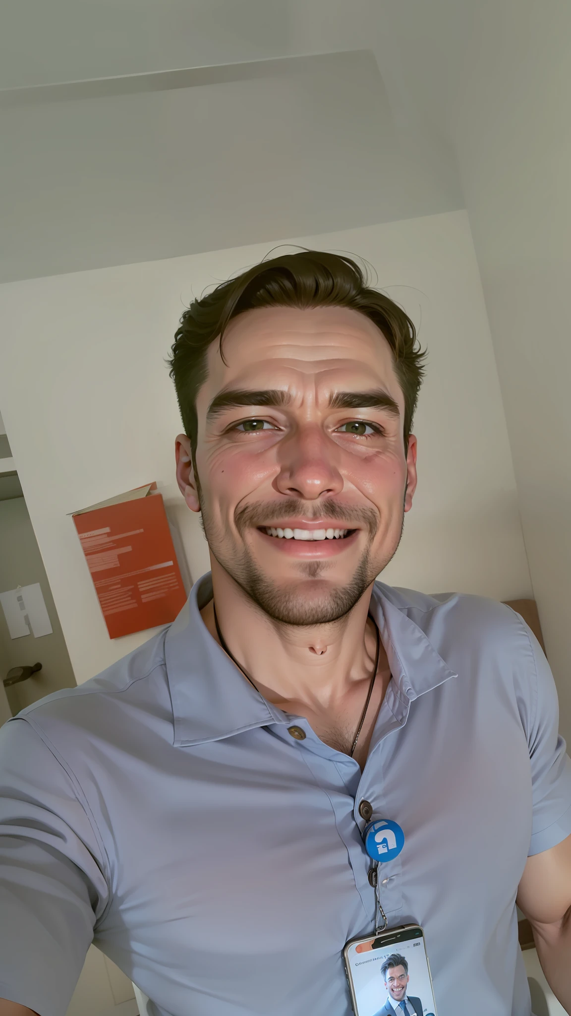 Homem camisa rosa magro feliz e triste sonhador administrativo