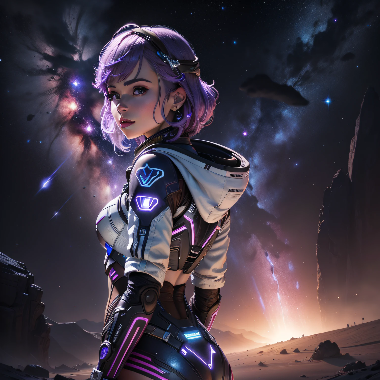 Make the galaxy Andromeda