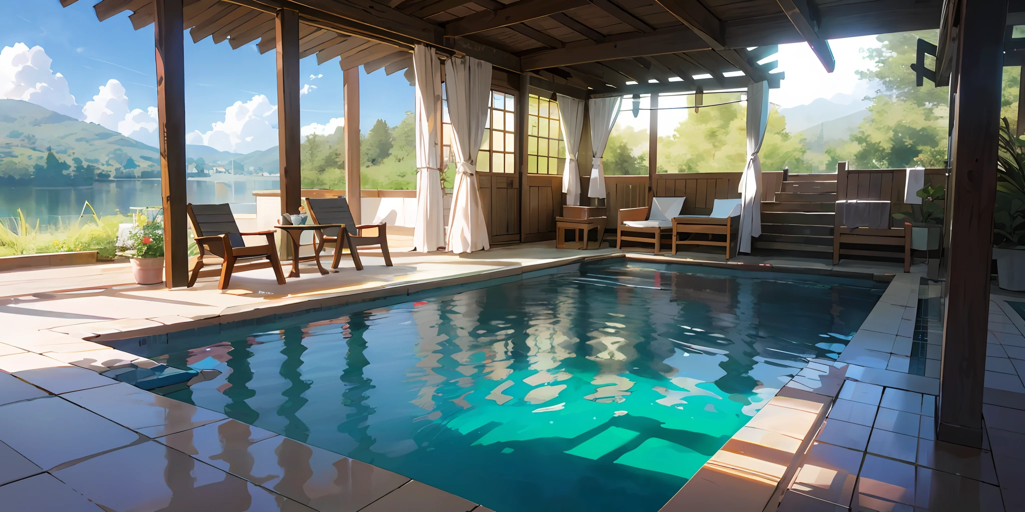 In the heart of a place, cercado pela exuberante natureza, encontra-se uma encantadora casa, A haven of tranquility and beauty. Its rustic and welcoming style is highlighted by the bridex windows, que permitem a entrada de uma suave luz natural e oferecem vistas deslumbrantes dos arredores.

Ao adentrar a casa, caminhamos sobre escadas com porcelanato, cujo design elegante e sofisticado harmoniza-se perfeitamente com o ambiente. A cada degrau, We are enveloped by a sense of comfort and coziness, As if we were in a real oasis.

Ao atravessar a sala de estar, encontramos um imenso quintal digno de sonhos. There, A swimming pool invites you to moments of relaxation and fun amidst the exuberant nature. The freshness of the crystal clear water is an irrefutable invitation on hot summer days, providing moments of relaxation and leisure with family and friends.

on sidewalk, block blocks are arranged with care, forming an imposing and beautiful entrance to the site. Cada detalhe foi pensado para ressaltar a beleza e aconchego que essa casa proporciona, making us want to enter it and enjoy all that it has to offer.

Ademais, The privileged location of the site allows its residents and visitors to enjoy a breathtaking landscape, with vast green areas, lakes and typical vegetation of the region. Outdoor walks and contemplation of nature become part of everyday life, bringing a sense of peace and well-being.

This house on the site, com janelas de bridex, escadas com porcelanato e uma piscina no quintal, It is a true refuge for those who seek peace, harmonia e contato com a natureza. Each space was thought with care and love, making it a unique and special place. Its charm and intimacy offer a memorable experience for all who have the privilege of visiting it.
