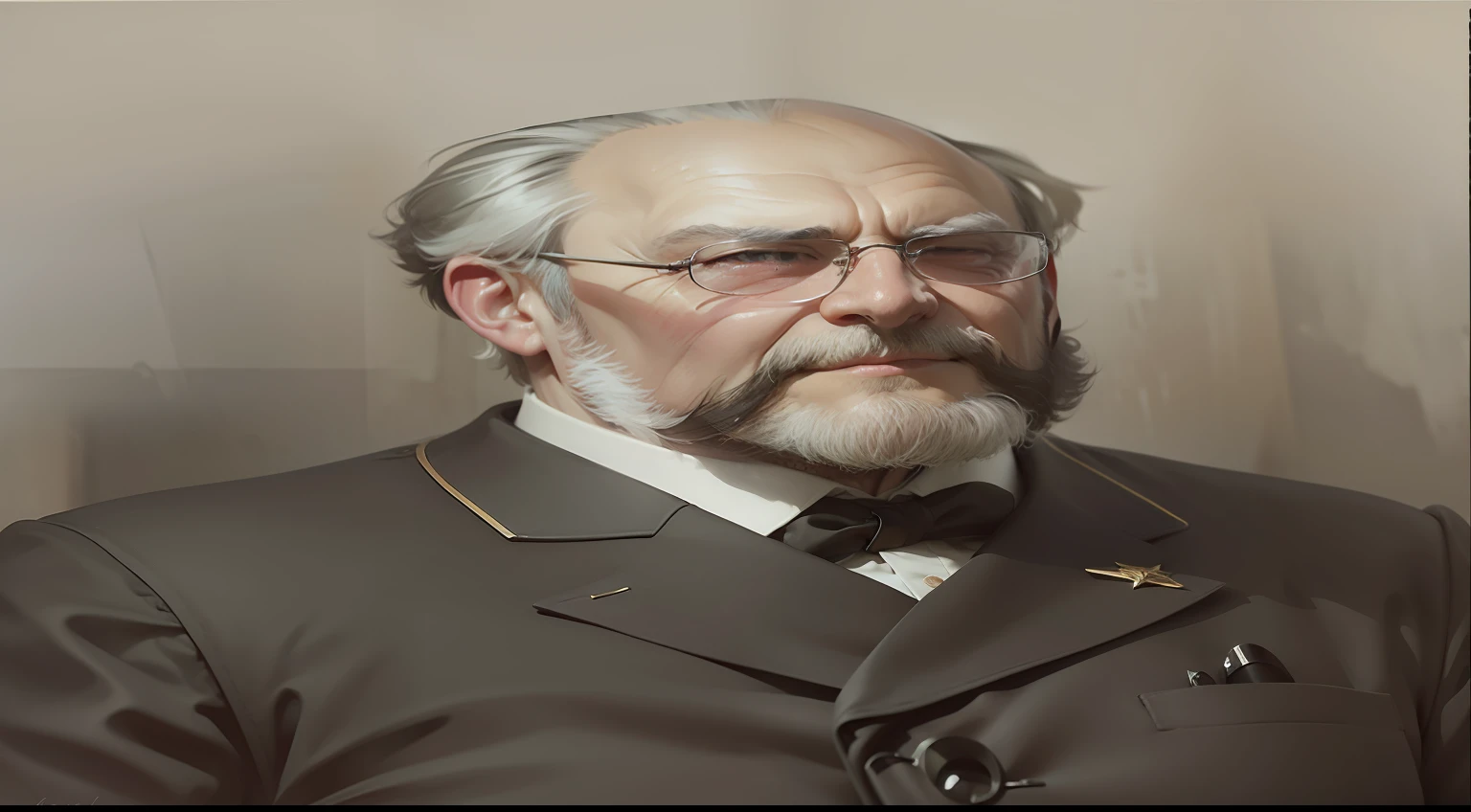 homem arafed com barba e jaqueta de terno, Gustavo Klimpt, Carl Friedrich Deiker, Carlos Teodoro Frere, Hermann Hendrich, Adolfo Bouguereaum, Guilherme Adolfo, a portrait of richard wikström, Einar Jonsson, Thomas Ehretsmann, Lucien Lévy-Dhurmer