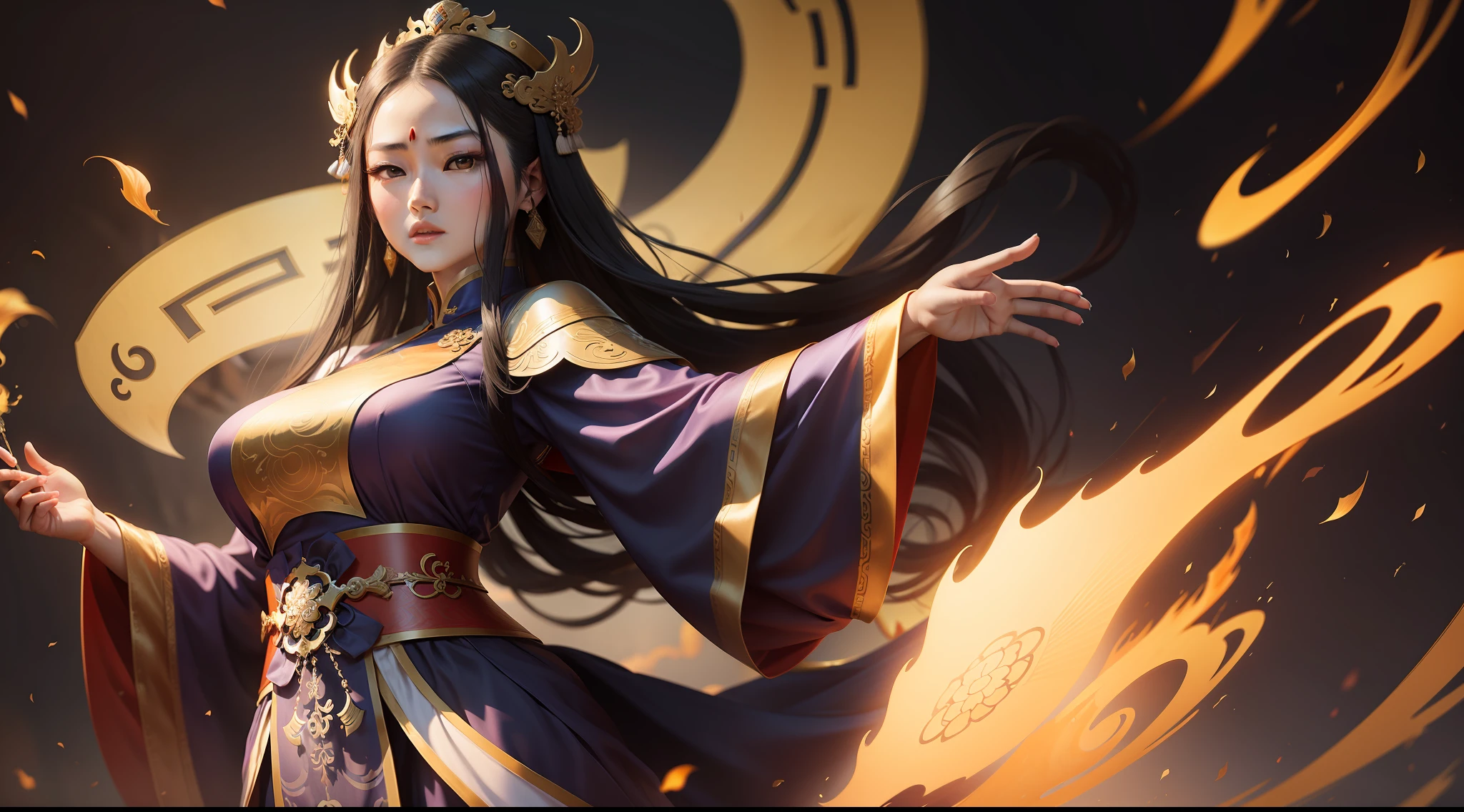 Chinese Ancient Times,Wu Zetian,Hanfu,Spirit,Chang'an,female emperor