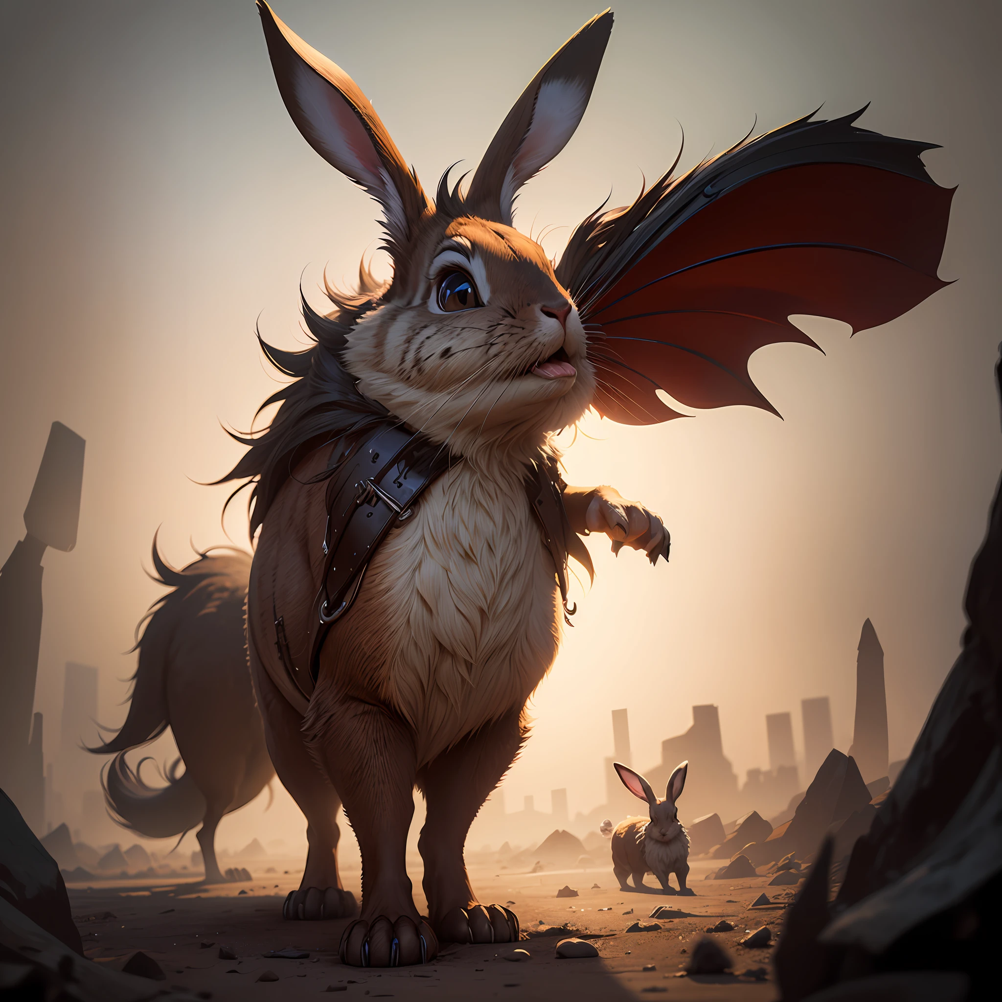 Jack rabbit, concept art, 4k --auto