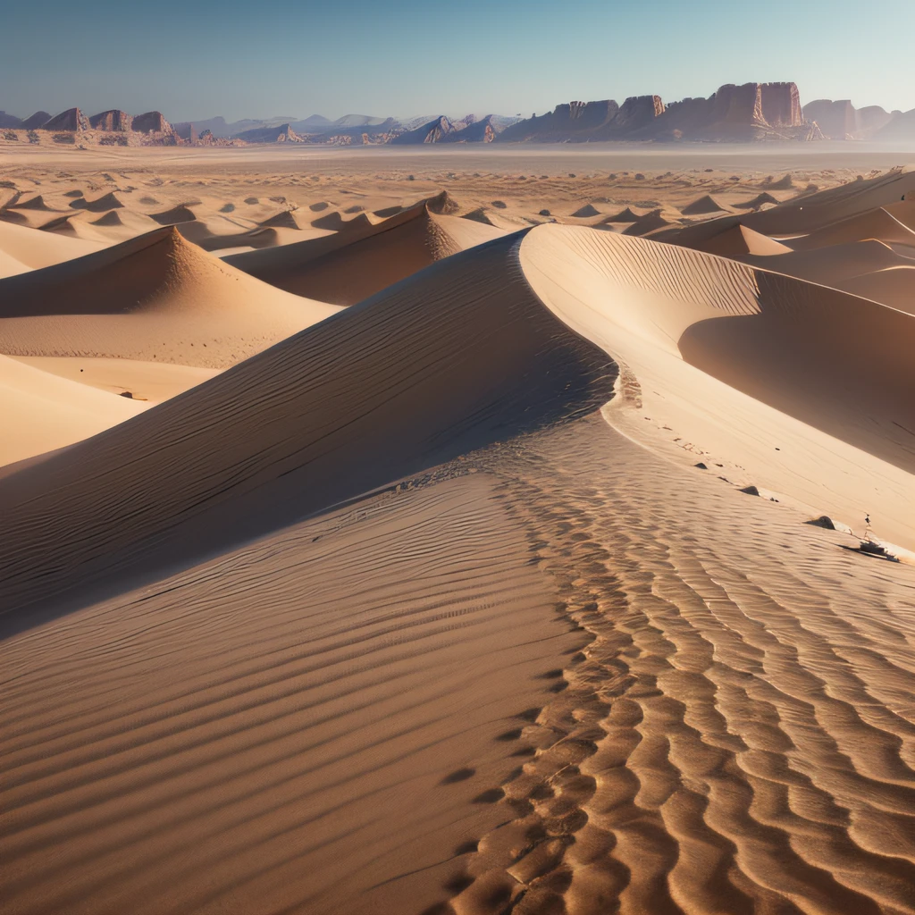Dry desert, Sand, Mono Color, UHD, anatomically correct, super detail, high details, masterpiece, high quality, 8k