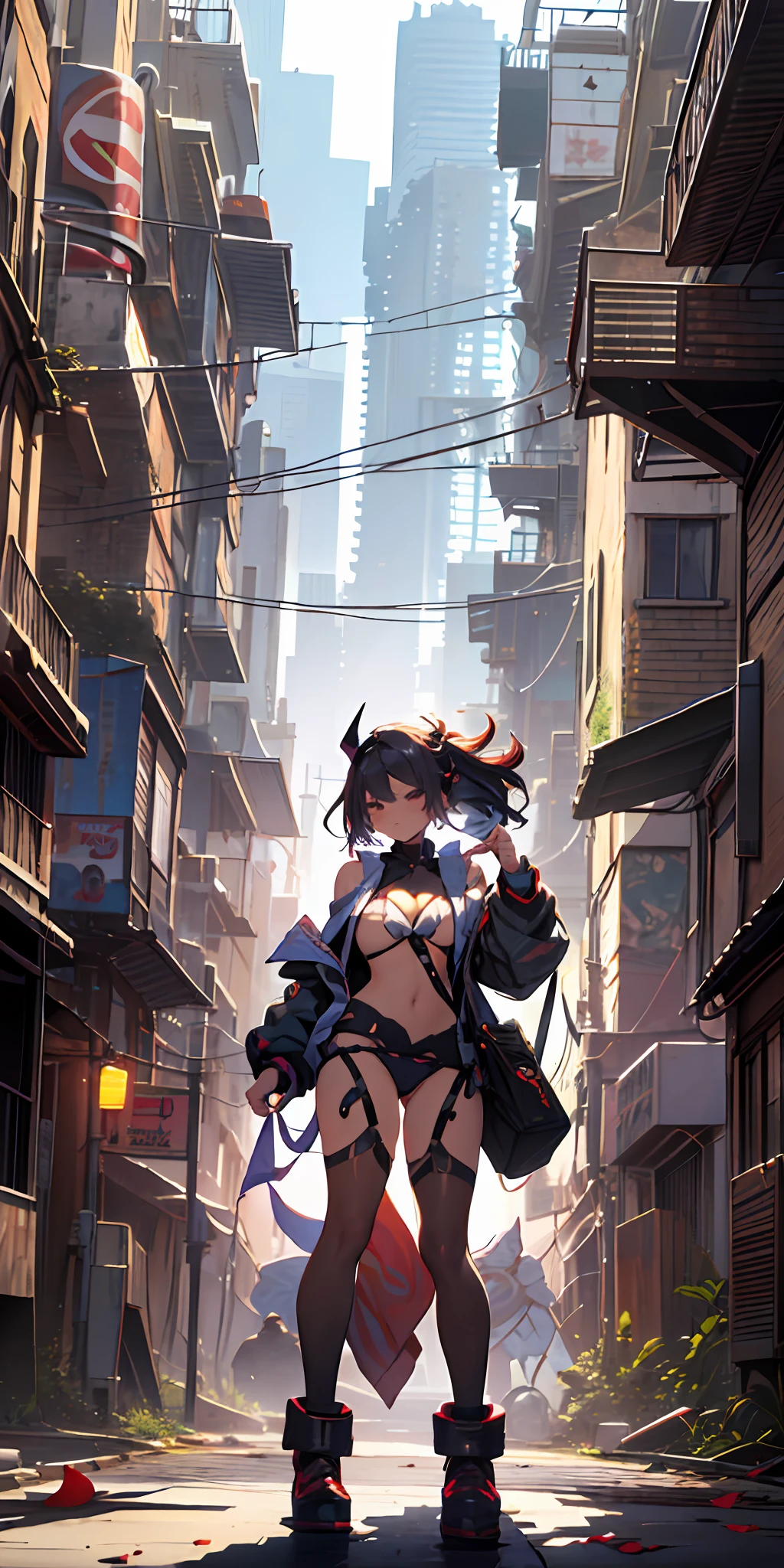 :: estilo comix Joe Madureira ::2.9 Estilo ::2.0 comix illustration style ,Digital illustration of beautiful female character in drawing style illustrator Toh-Yasu, Estilo anime, Body with futuristic designs tribal tattoo style in dragon shape, Serious guy and ultra detailed art, Graffiti style destroyed city scenery with camera focus, (fundo bonito e claro:1.2),corpo inteiro perfeito, silhueta esbelta, coxas grossas, voluptuoso, RISTY, Thick curvilinear;, (roupas puffer power | |: 1.2), Grafite 3D, abstrair, linhas, background circles ,((Joe Madureira ::2.0 comix illustration style, Estilo Tatoon , Comic book style, Camila Bernal mulher bonita com cabelo longo ultra detalhado, Beautiful woman )), ( olhos detalhados e rosto detalhado:1.3), (camiseta ou vestido:1.3), (fundo bonito e claro:1.2), (extremamente detalhado, ultra-detalhado, melhor sombra:1.1),bareshoulders, flowers and petals, , (fundo branco:0.5), (illustration :1.1), ( extremamente fina e bonita:1.1), (detalhes perfeitos:1.1)