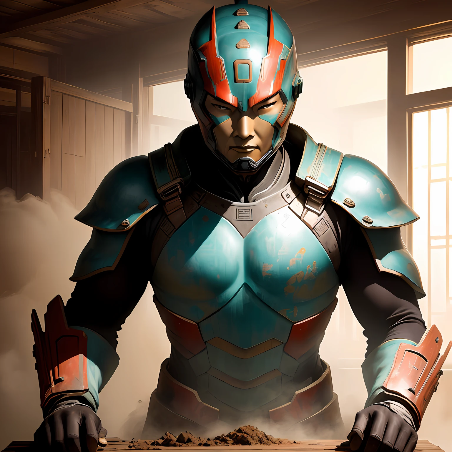 terracotta warriors，s Ultraman，Dust rustic