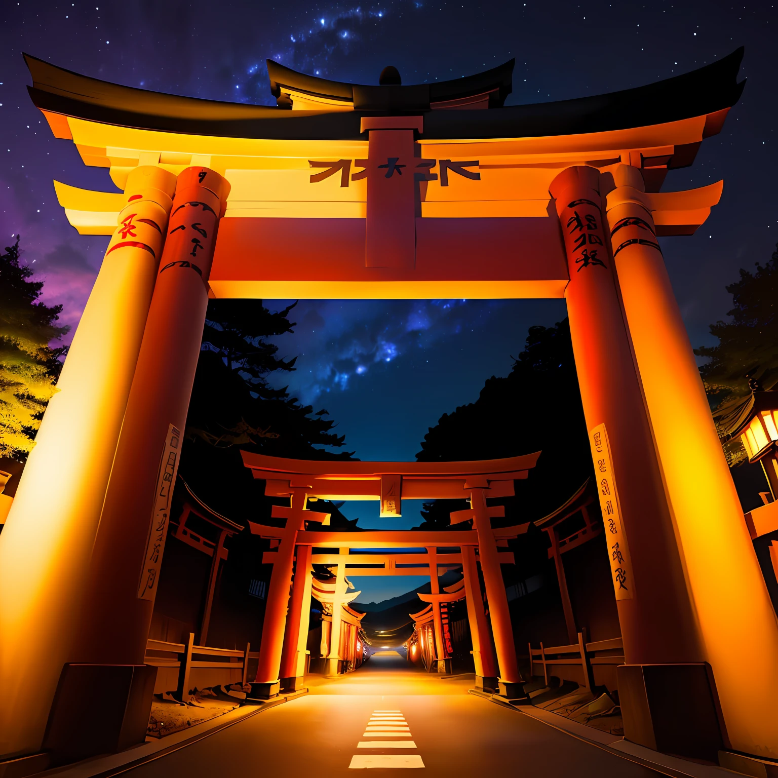 torii gate、midnight