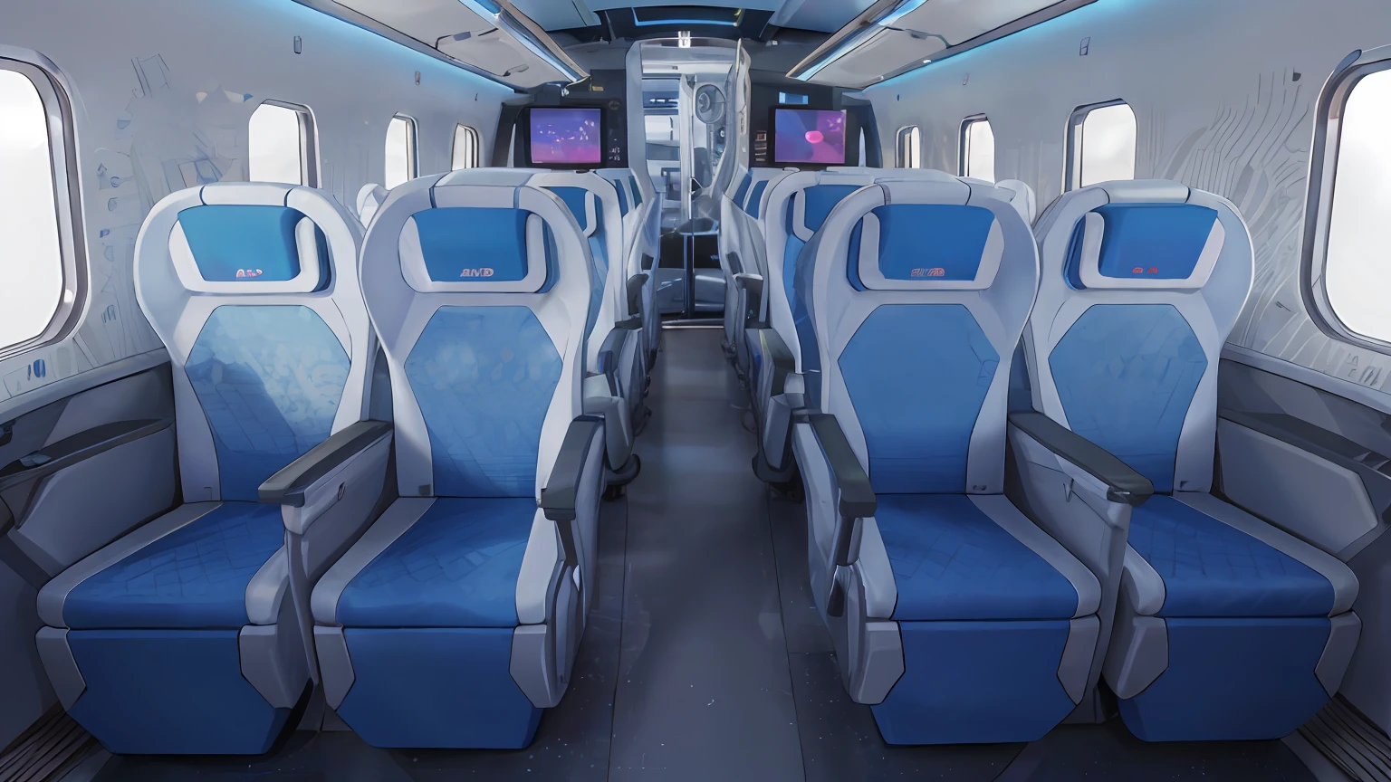 sense of science and technology，Futuristic，Future capsule color scheme