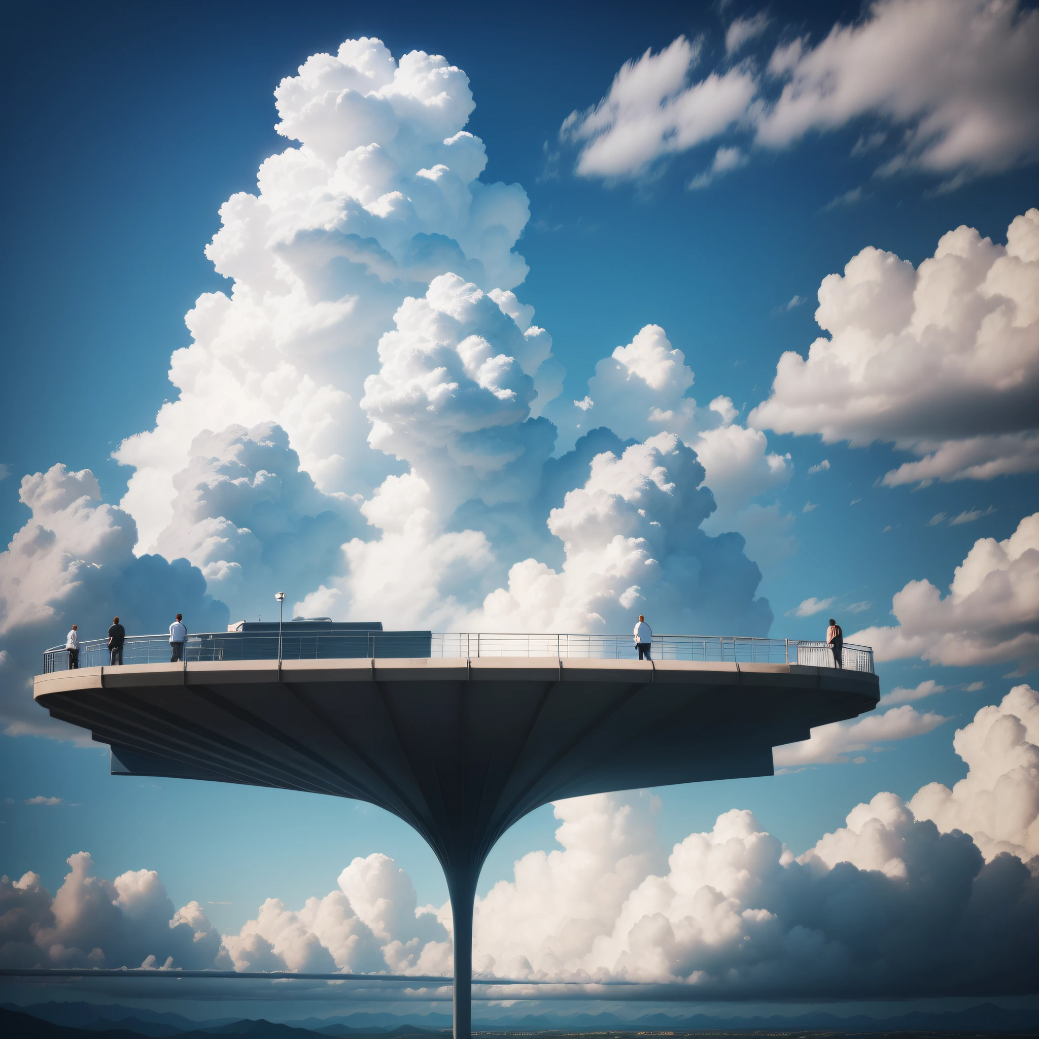 Creates a cloud service template art