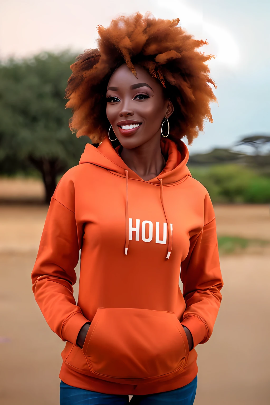 beautiful africana college woman, wearing hoodie, looking at viewer, holi color festival, portrait, hyper detailed  POV, by lee jeffries, nikon d850, film stock photograph ,4 kodak portra 400 ,camera f1.6 lens ,rich colors ,hyper realistic ,lifelike texture, dramatic lighting , cinestill 800, sexy;