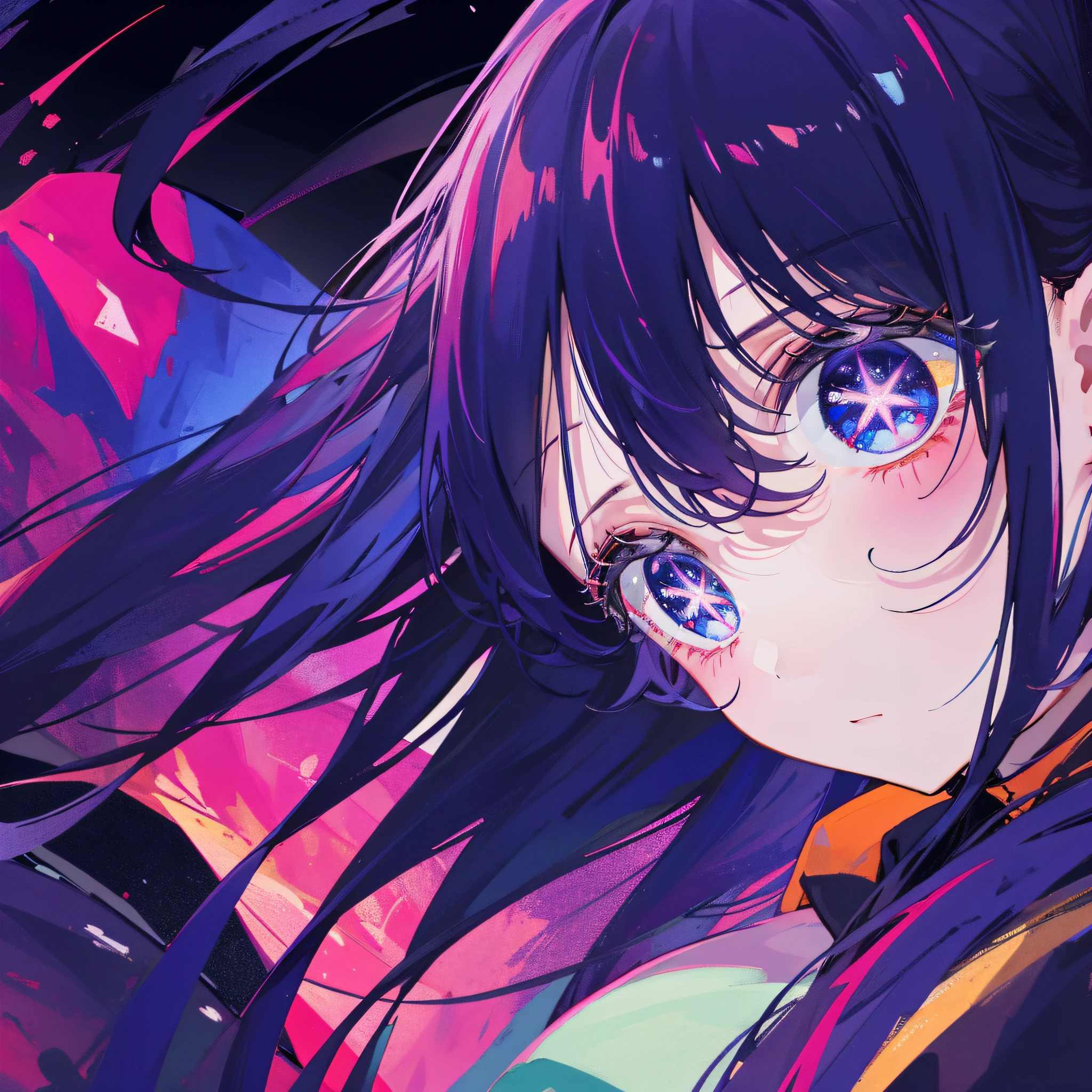 1girl, colorful, deep eyes,, masterpiece, best quality,