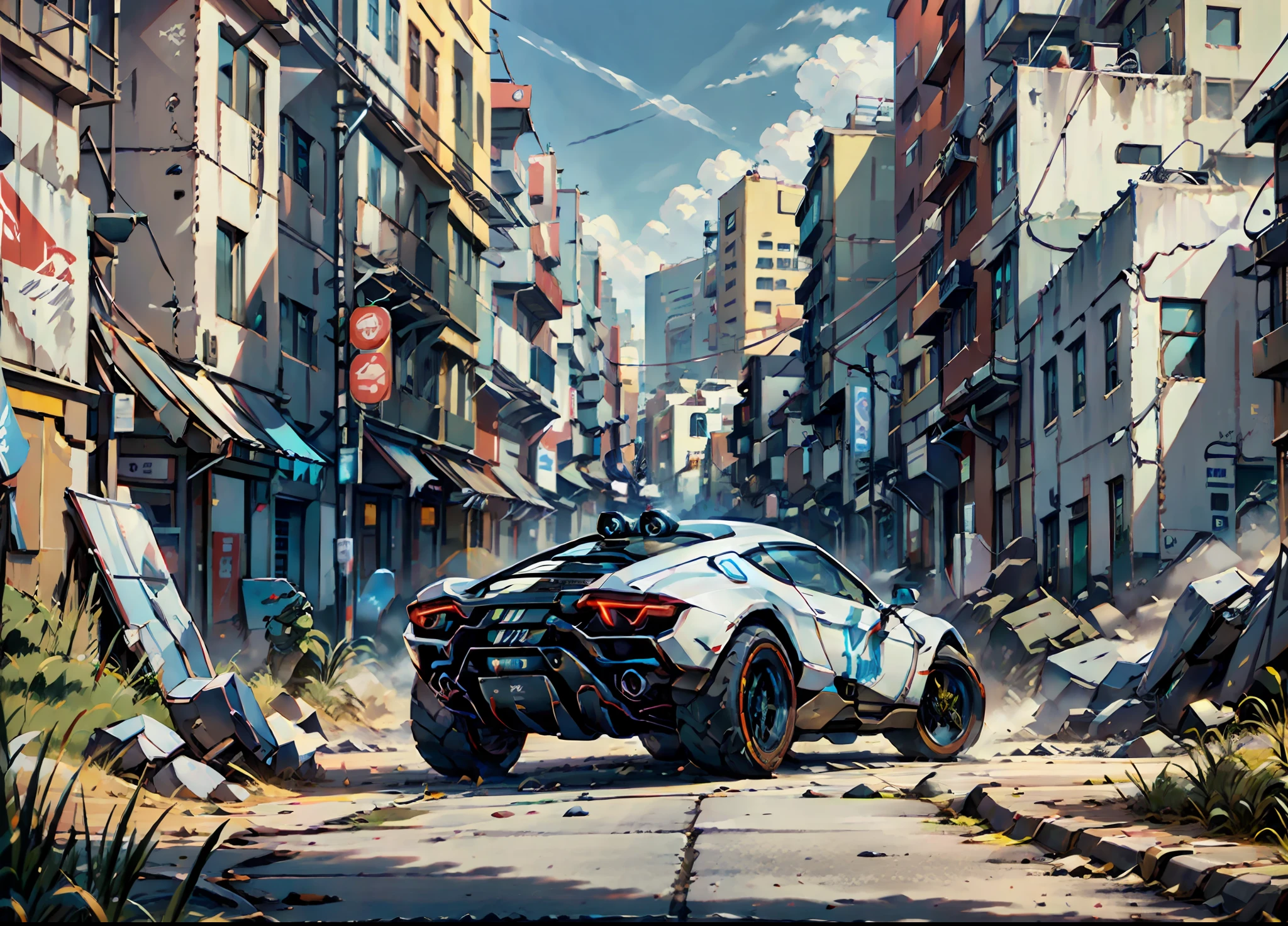 ((((futuristic military vehicle)))) Cyberpunk Lamborghini  bonito. foto premiada, film photography from the film Gravedigger
photorealistic, foto, obra-prima, realista, realismo, fotorrealismo, alto contraste, Trending photorealistic digital art in Artstation 8k HD high definition detailed realistic, detalhado, textura da pele, hiper detalhado, armadura, melhor qualidade, ultra alta res, (fotorrealista: 1.4),, alta resolução, detalhado, foto crua, sharp re, by Lee Jeffries Nikon D850 Film Stock Photography 4 Kodak Portra 400 camera f1.6 lens rich colors hyper realistic texture dramatic lighting unrealengine trend in artstation cinestill 800 (arquitetura HR GIGER) rodas grandes MYR. WestWorld
(science fiction hover-Lamborghini Sian revuelto) CAN-AM 
(Forza Livery:1.3)