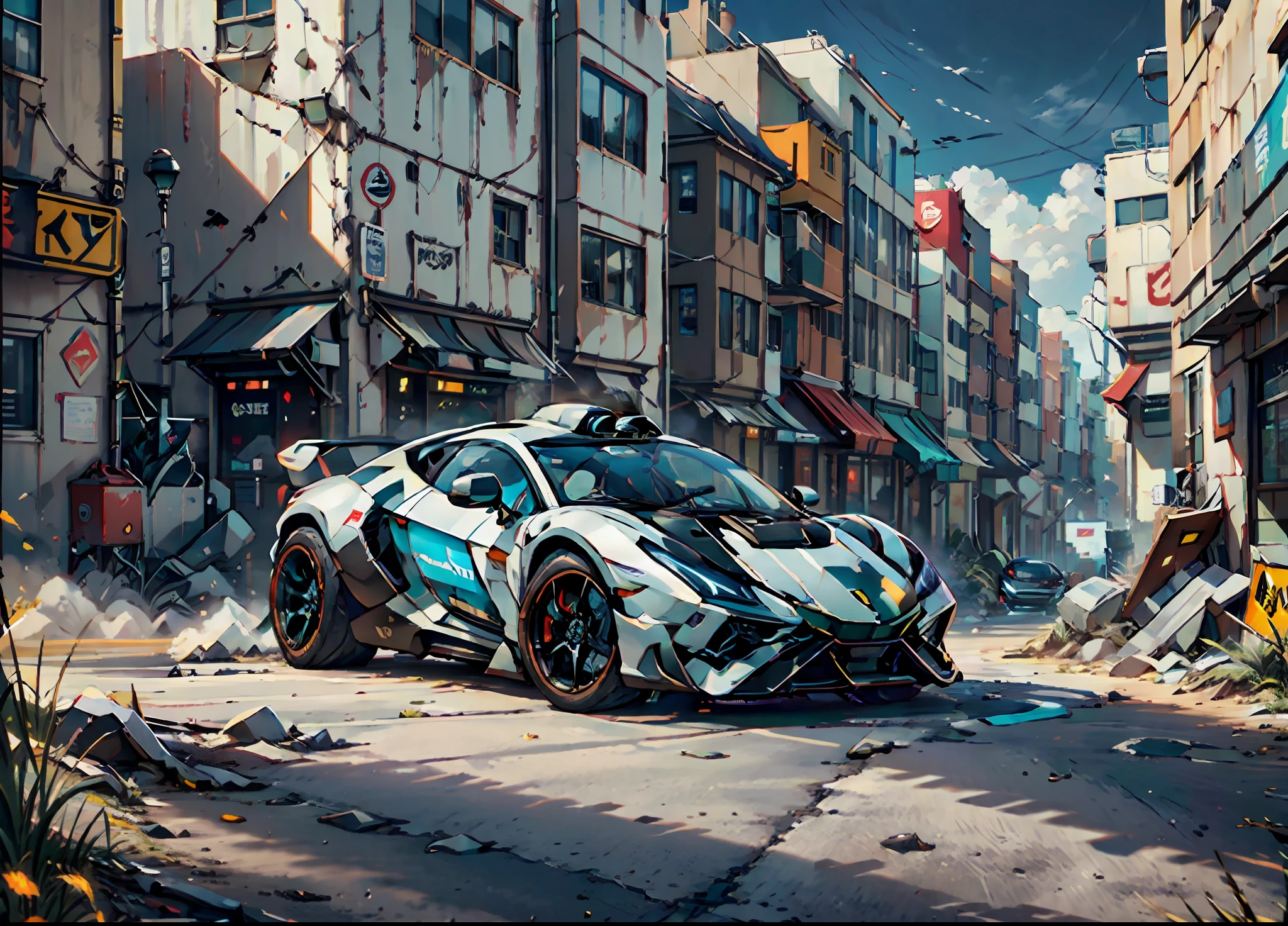 ((((futuristic military vehicle)))) Cyberpunk Lamborghini  bonito. foto premiada, film photography from the film Gravedigger
photorealistic, foto, obra-prima, realista, realismo, fotorrealismo, alto contraste, Trending photorealistic digital art in Artstation 8k HD high definition detailed realistic, detalhado, textura da pele, hiper detalhado, armadura, melhor qualidade, ultra alta res, (fotorrealista: 1.4),, alta resolução, detalhado, foto crua, sharp re, by Lee Jeffries Nikon D850 Film Stock Photography 4 Kodak Portra 400 camera f1.6 lens rich colors hyper realistic texture dramatic lighting unrealengine trend in artstation cinestill 800 (arquitetura HR GIGER) rodas grandes MYR. WestWorld
(science fiction hover-Lamborghini Sian revuelto) CAN-AM 
(Forza Livery:1.3)