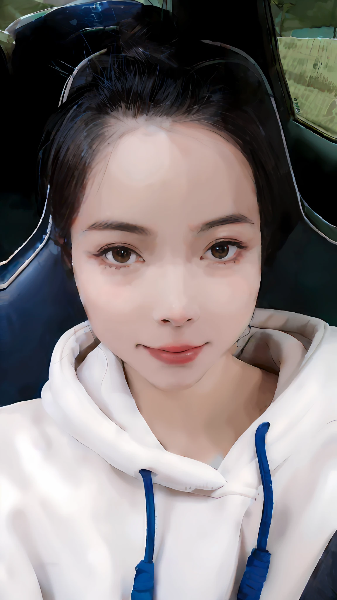 big breasts beautiful, lamplight, tmasterpiece, best qualtiy, 1girll, 独奏, sam yang, mediuml breasts, k hd, 4K, ultra setting