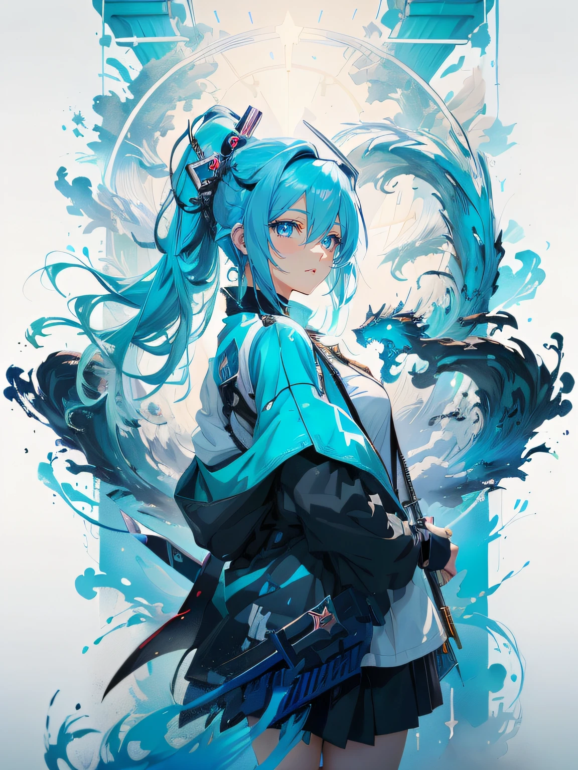 perfectly proportions,Anime emoticons,gem-like eyes,blue color eyes