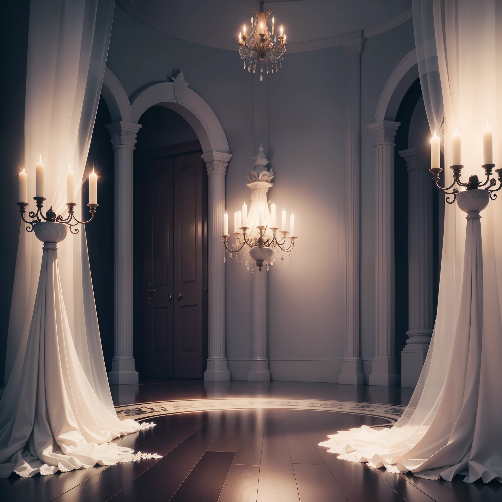 There was a room,White flowers,Fantastic atmosphere and drama,soft ethereal lighting,Dramatic fantastic lighting,very magical and dreamy,Fantastical Atmosphere,Beautiful dream lights,Ethereal and dreamy themes,Mark Adamus,magical colors and atmosphere,Fantasize with gorgeous lights,gentlesoftlighting,dreamy and detailed,Best quality at best,Realistic style,真实感,realistic sense,3D model HD rendering