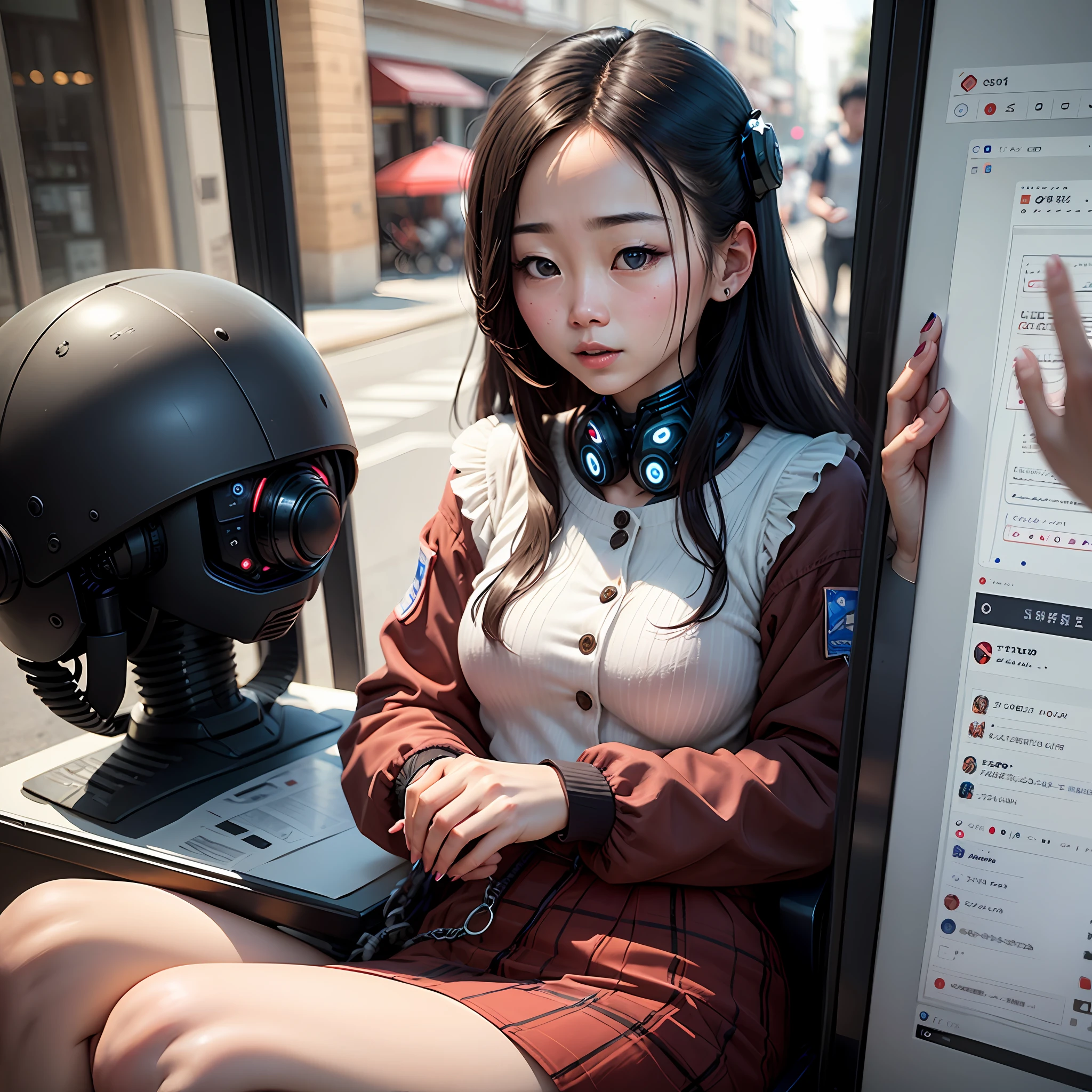 Faces loved by men all over the world、Women who fascinate the world、Non-existent、A woman in love with AI --auto